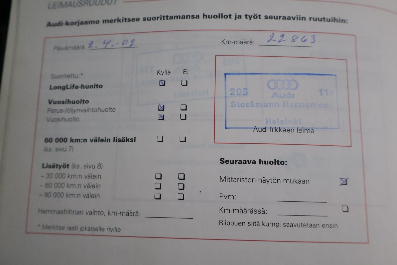 Audi A6 2001 5D A6 AVANT QUATTRO 2.7T AUTOMATIC-4B-4X4/276 - | Tämä auto myynnissä Huutokaupat.com | Lohko | 2xVanteet | Pioneeri soitin | Nahkasisusta |