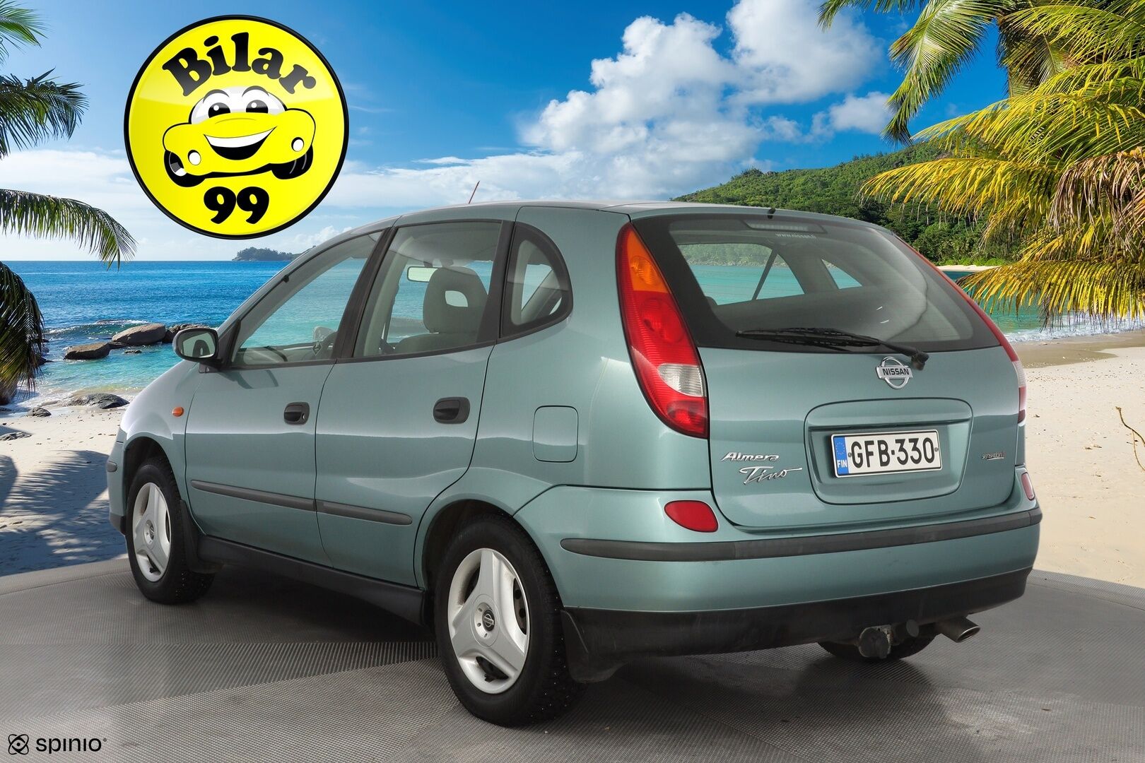 Nissan Almera 2002 1,8 16V Business 5ov. - YritysOutlet - Myydään vain yrityksille - Kahdet ok renkaat / Suomi-auto / Seuraava katsastus 04/2026