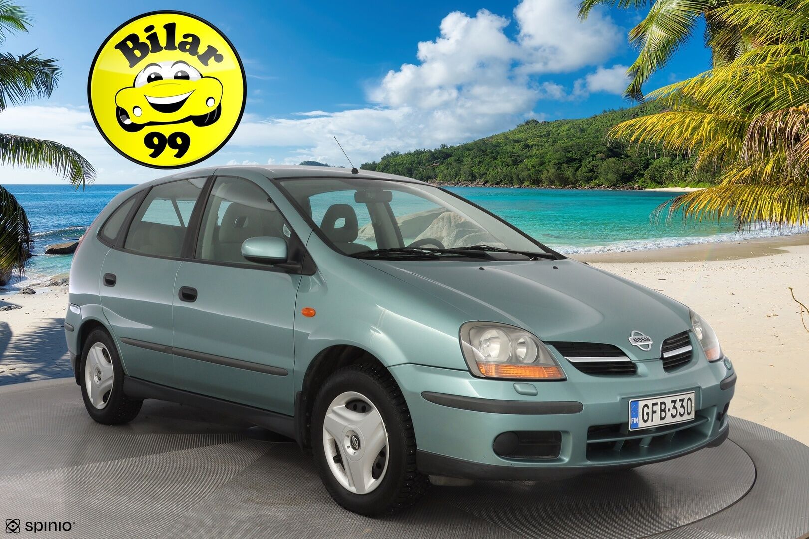 Nissan Almera 2002 1,8 16V Business 5ov. - YritysOutlet - Myydään vain yrityksille - Kahdet ok renkaat / Suomi-auto / Seuraava katsastus 04/2026