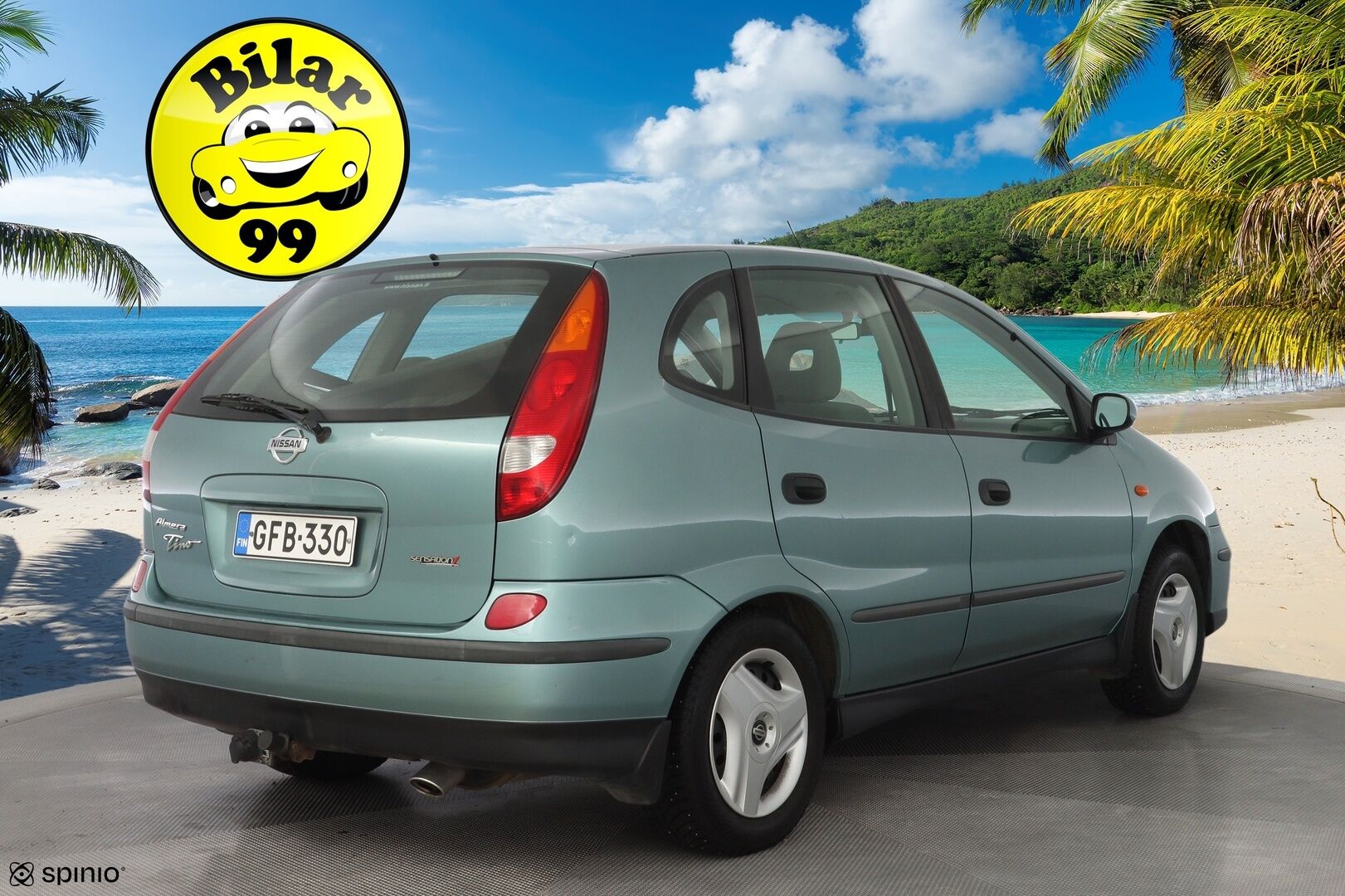 Nissan Almera 2002 1,8 16V Business 5ov. - YritysOutlet - Myydään vain yrityksille - Kahdet ok renkaat / Suomi-auto / Seuraava katsastus 04/2026