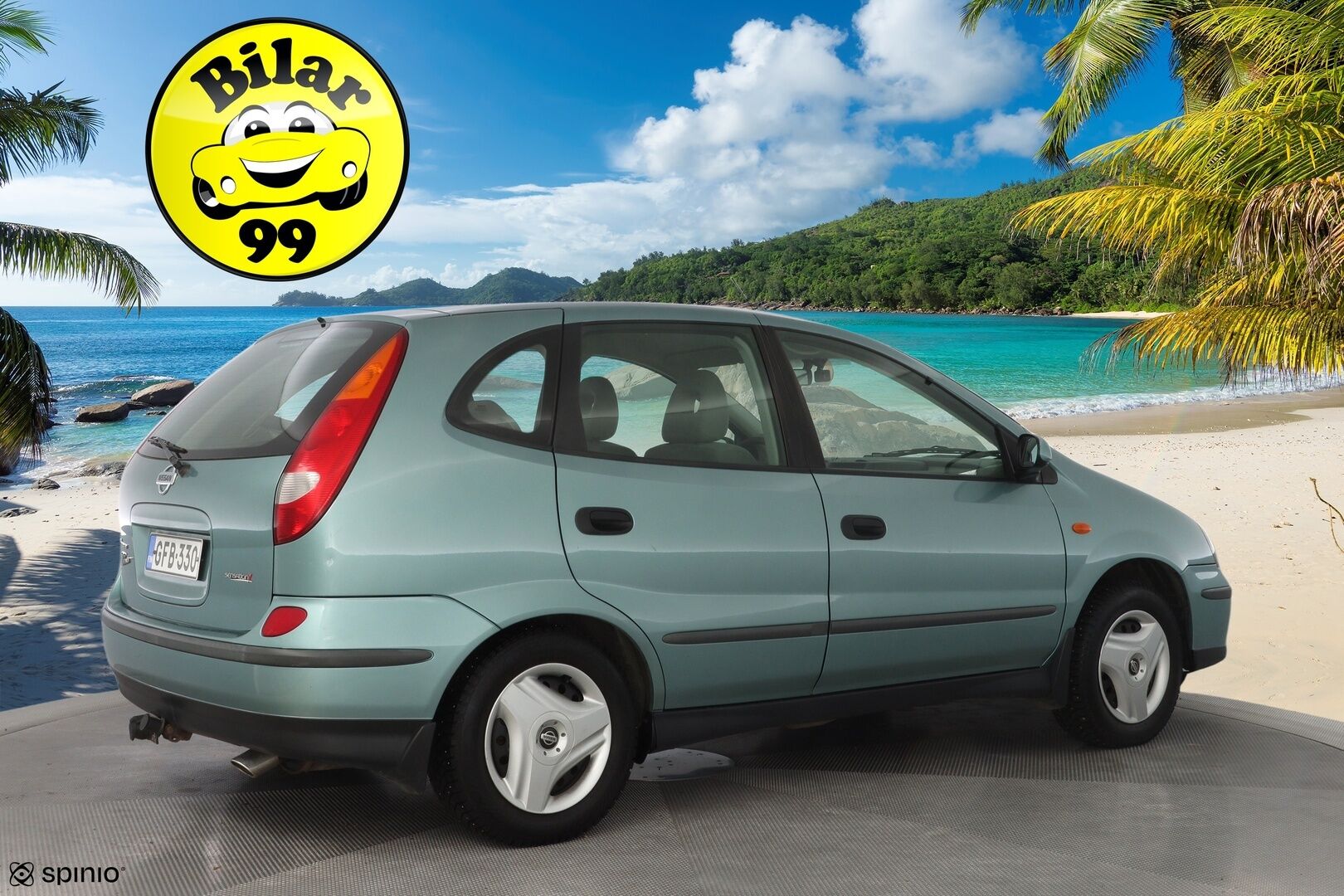 Nissan Almera 2002 1,8 16V Business 5ov. - YritysOutlet - Myydään vain yrityksille - Kahdet ok renkaat / Suomi-auto / Seuraava katsastus 04/2026