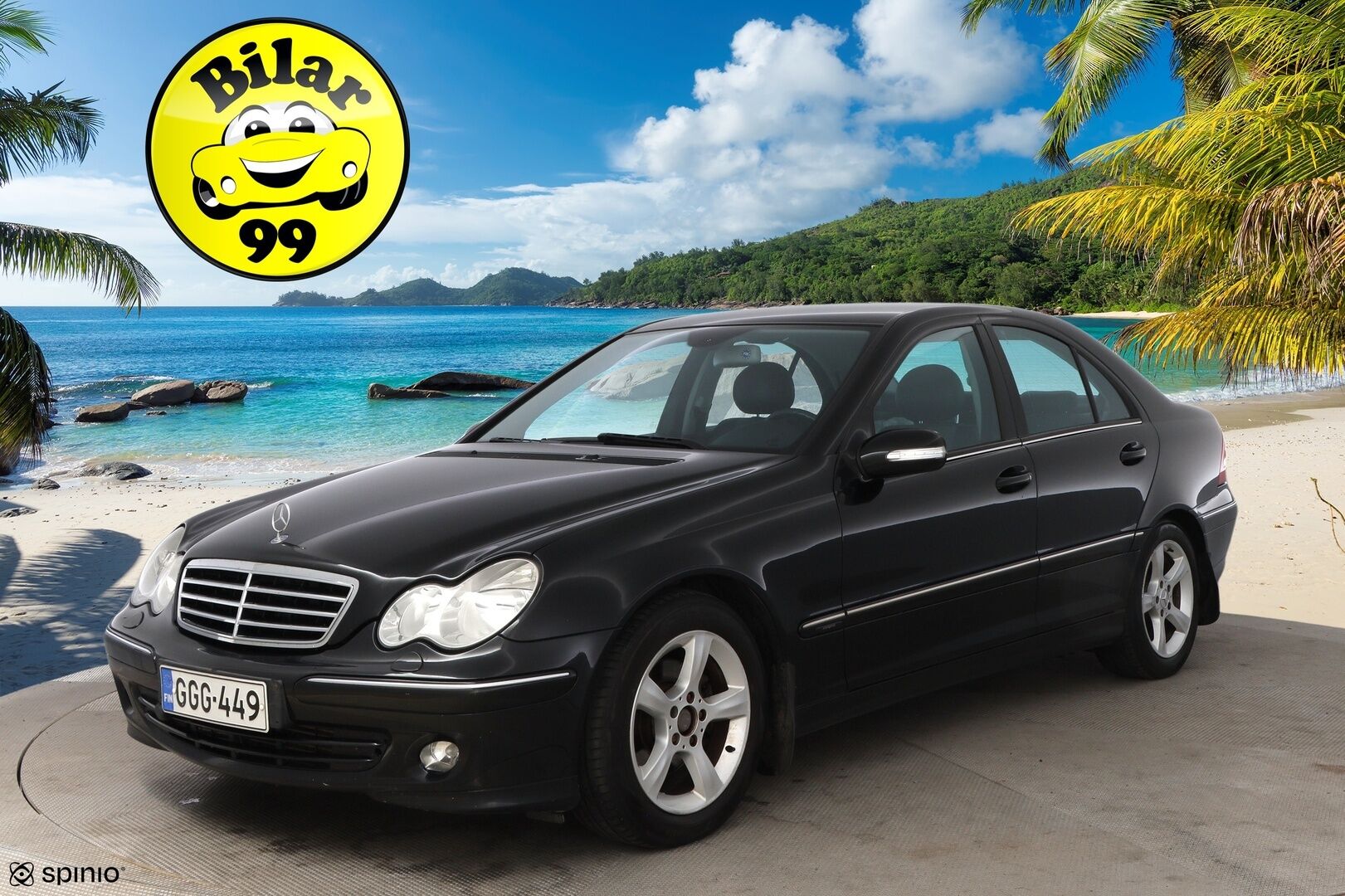 Mercedes-Benz C 2006 180 Kompressor aut - MYYDÄÄN HUUTOKAUPAT.COM! Suomi-auto / Lohko / Vakkari / Koukku / Juuri katsastettu!