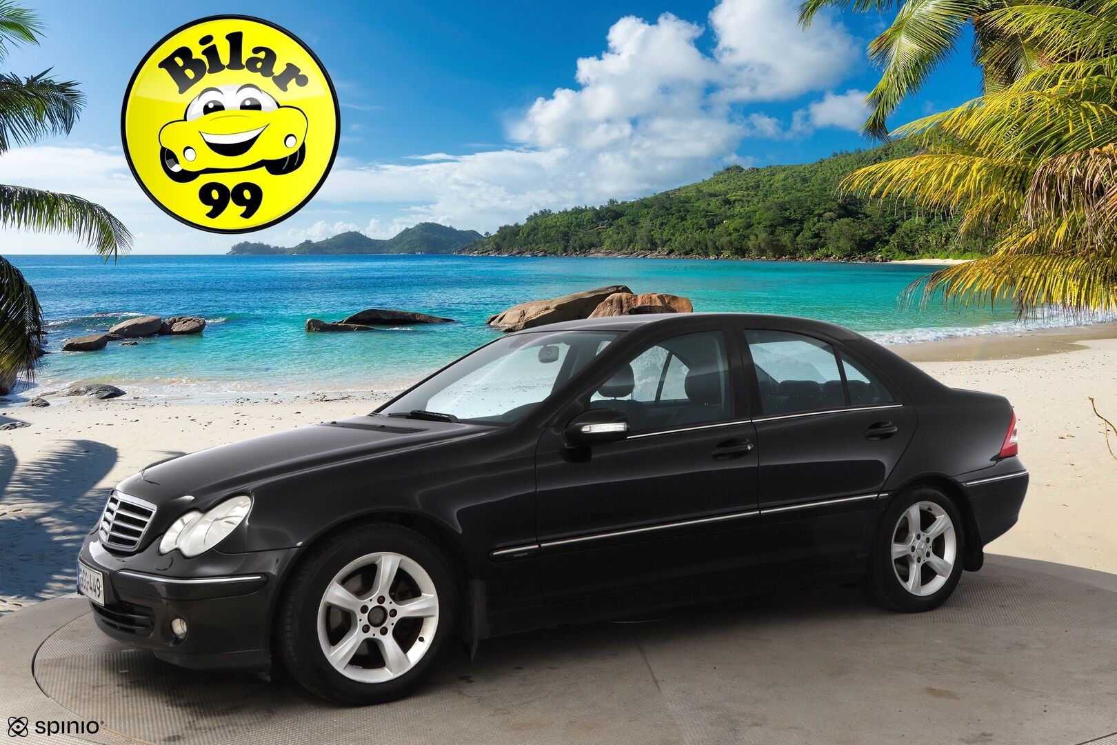 Mercedes-Benz C 2006 180 Kompressor aut - MYYDÄÄN HUUTOKAUPAT.COM! Suomi-auto / Lohko / Vakkari / Koukku / Juuri katsastettu!