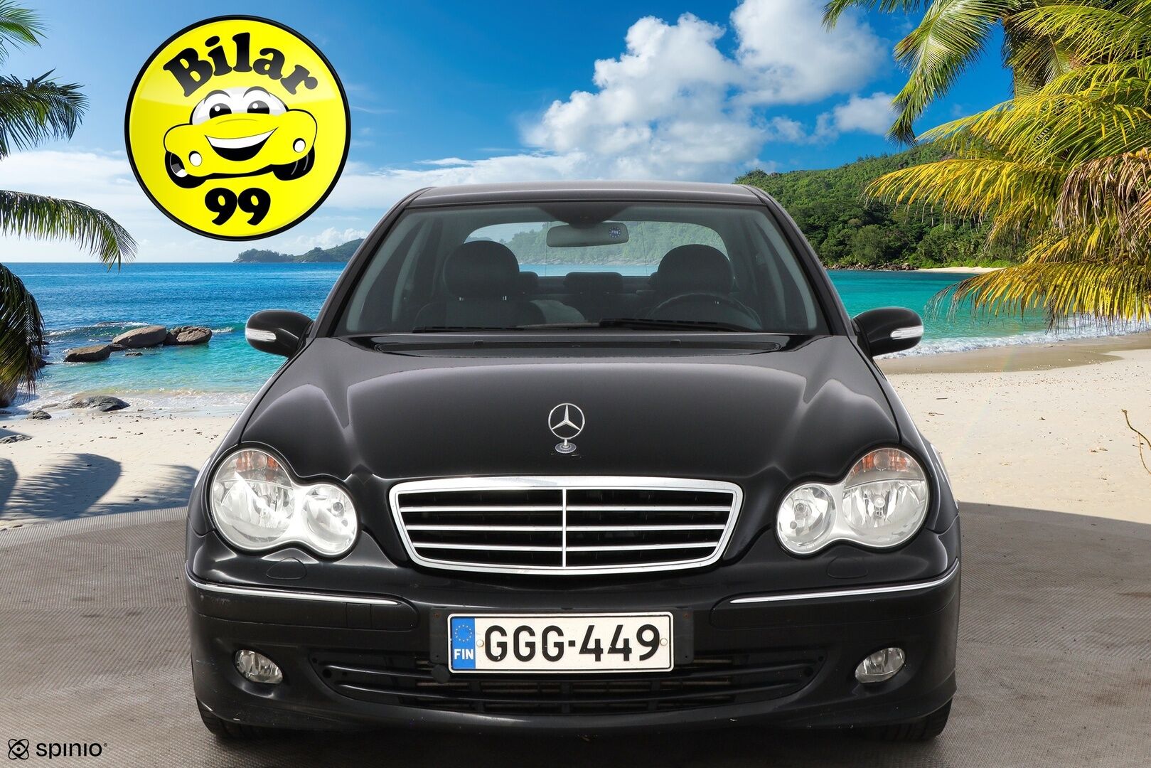 Mercedes-Benz C 2006 180 Kompressor aut - MYYDÄÄN HUUTOKAUPAT.COM! Suomi-auto / Lohko / Vakkari / Koukku / Juuri katsastettu!