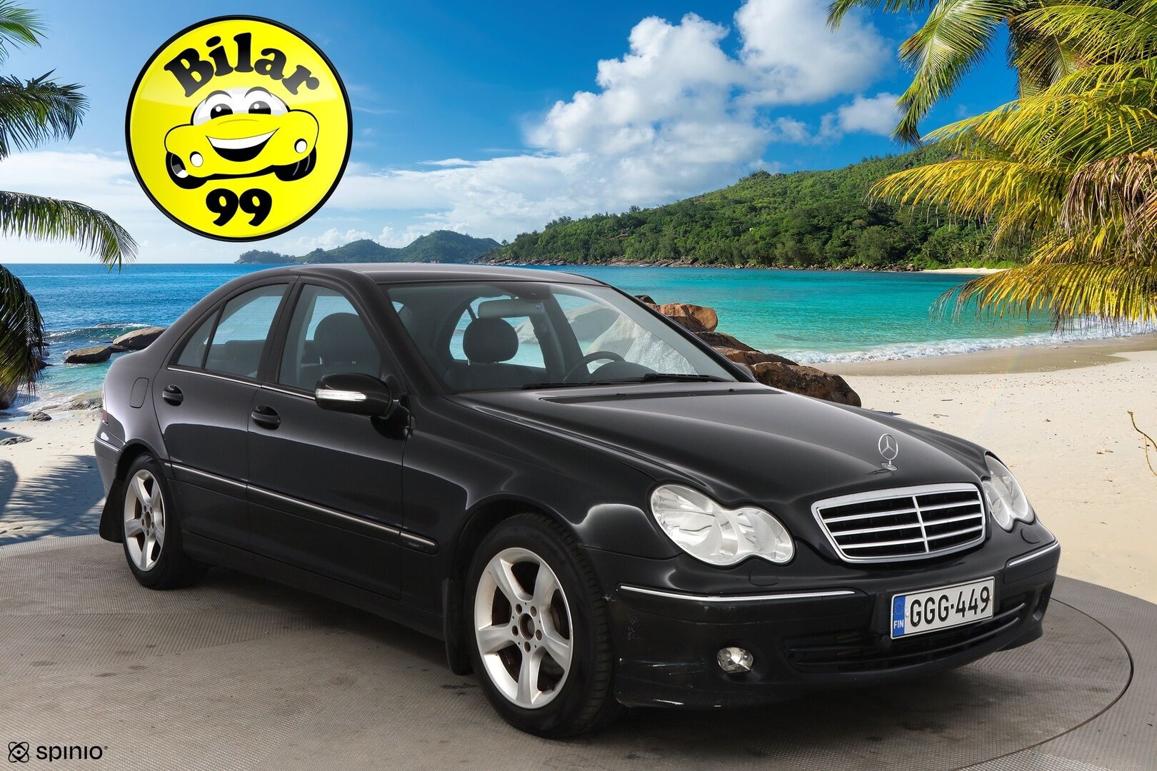 Mercedes-Benz C 2006 180 Kompressor aut - MYYDÄÄN HUUTOKAUPAT.COM! Suomi-auto / Lohko / Vakkari / Koukku / Juuri katsastettu!