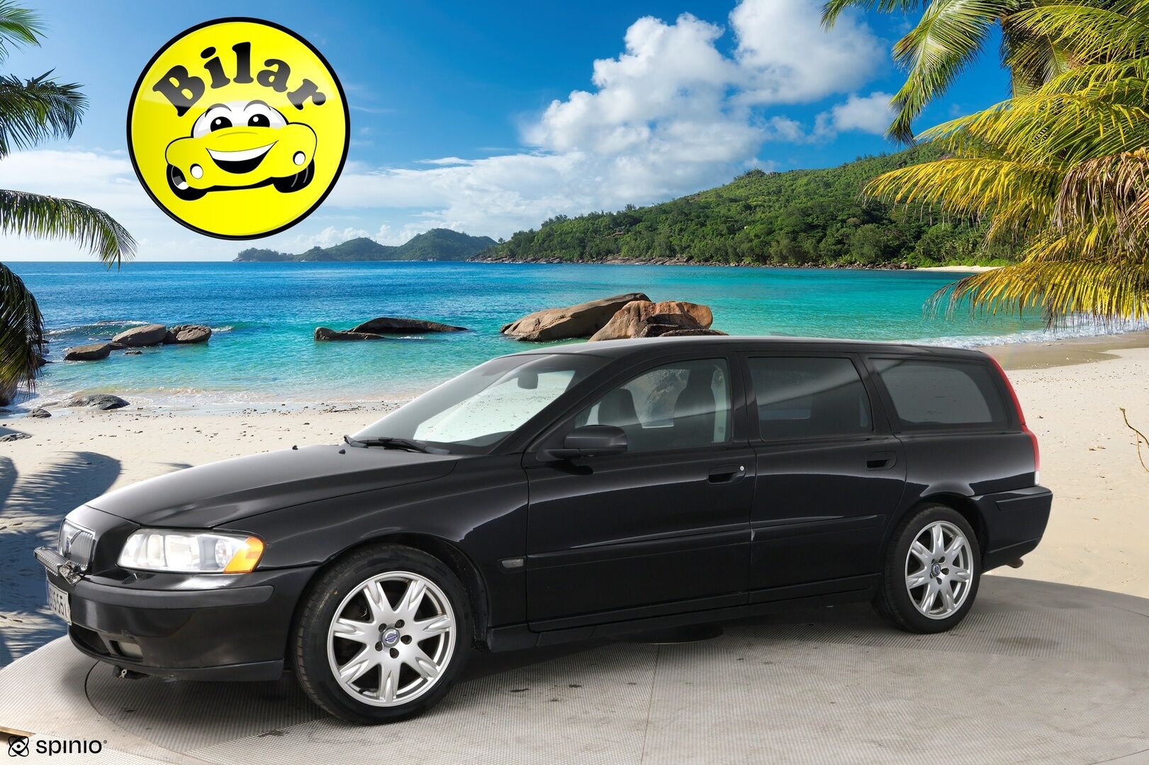 Volvo V70 2006 2,5T Geartronic | Myydään huutokaupat.comissa | - | Myydään huutokaupat.comissa | Koukku | Suomi-auto | Lohko | LED-lisävalo | 2x vanteet renkaineen | Tehokas malli! |