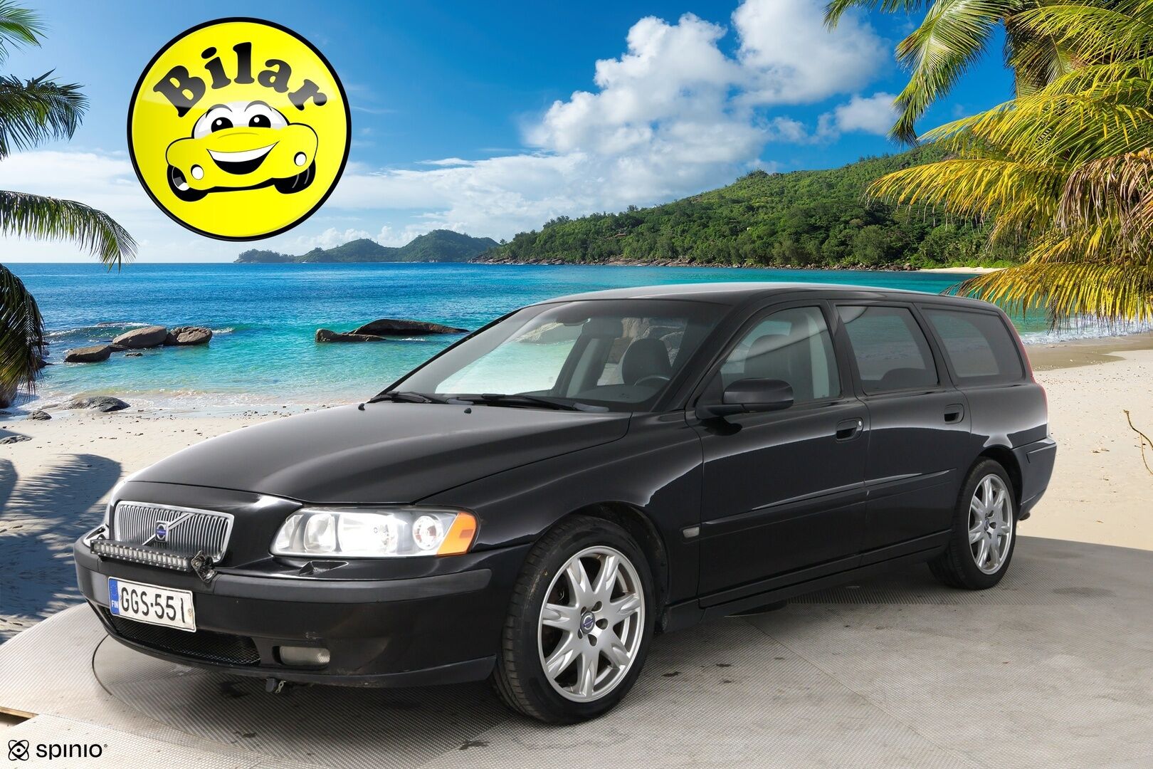 Volvo V70 2006 2,5T Geartronic | Myydään huutokaupat.comissa | - | Myydään huutokaupat.comissa | Koukku | Suomi-auto | Lohko | LED-lisävalo | 2x vanteet renkaineen | Tehokas malli! |
