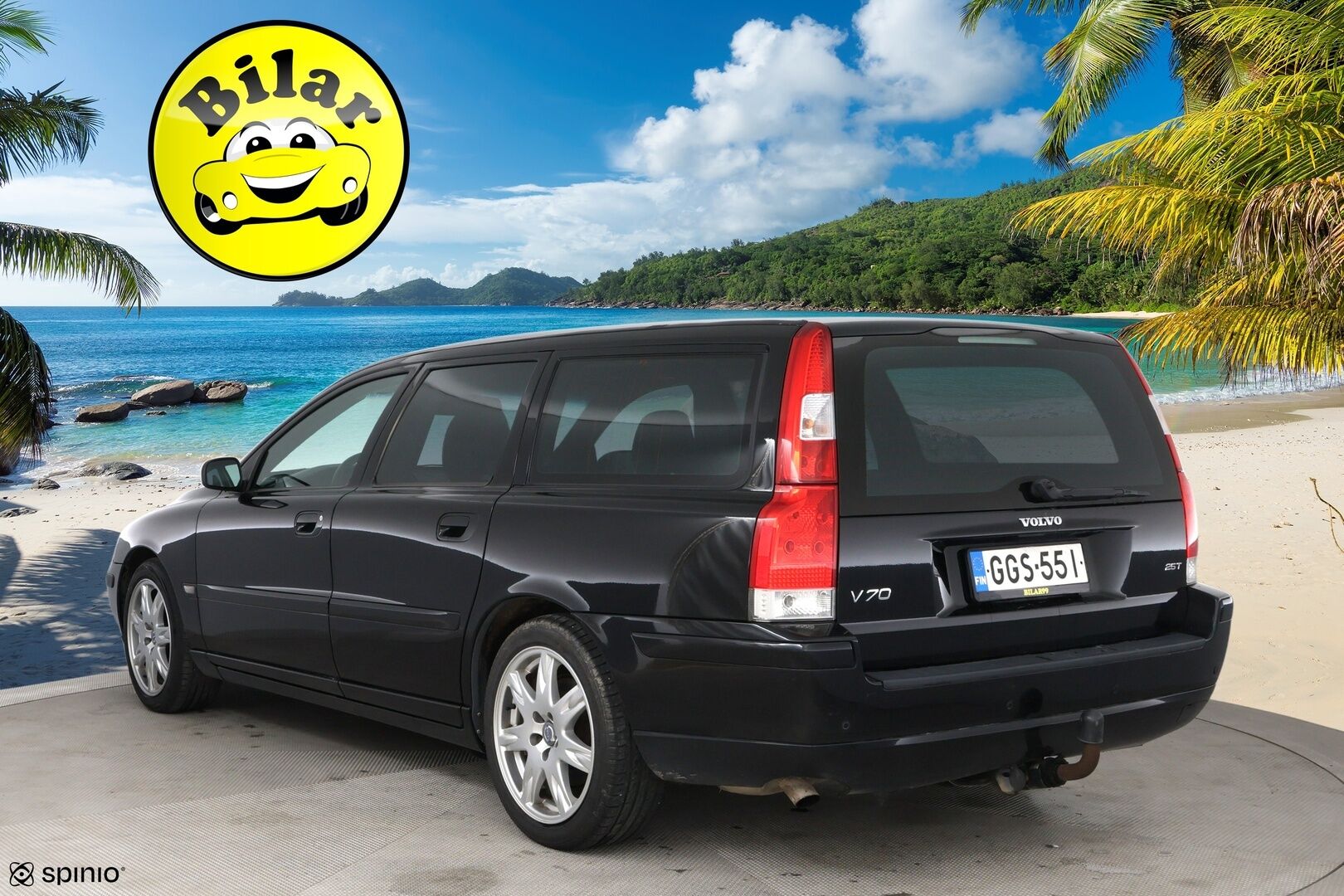 Volvo V70 2006 2,5T Geartronic | Myydään huutokaupat.comissa | - | Myydään huutokaupat.comissa | Koukku | Suomi-auto | Lohko | LED-lisävalo | 2x vanteet renkaineen | Tehokas malli! |