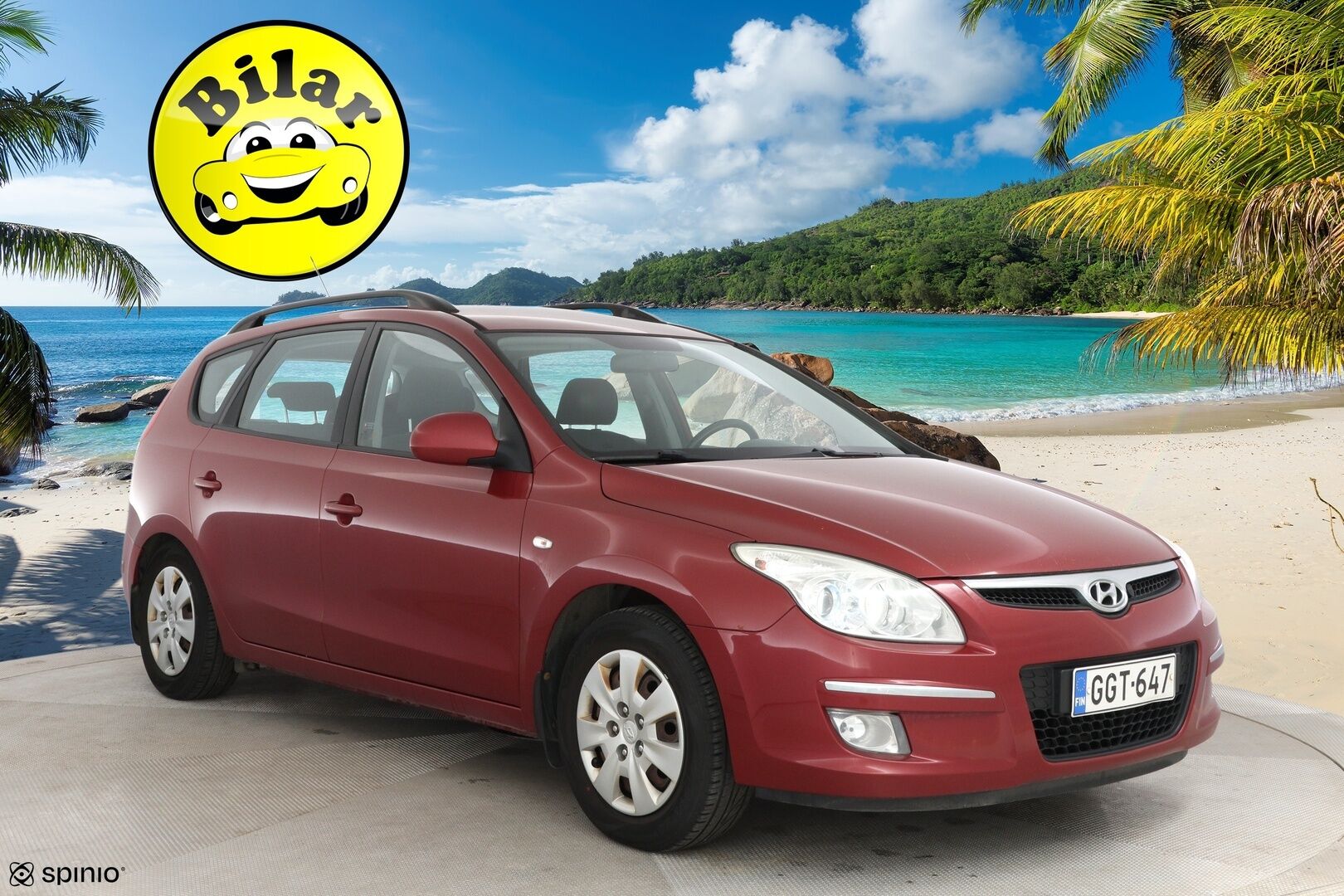Hyundai i30 2008 1,6 Wagon Comfort - Kahdet Renkaat | 2x avain | Koukku | Radio |Tämä auto myydään YritysOutlet -valikoimasta vain yritykselle |