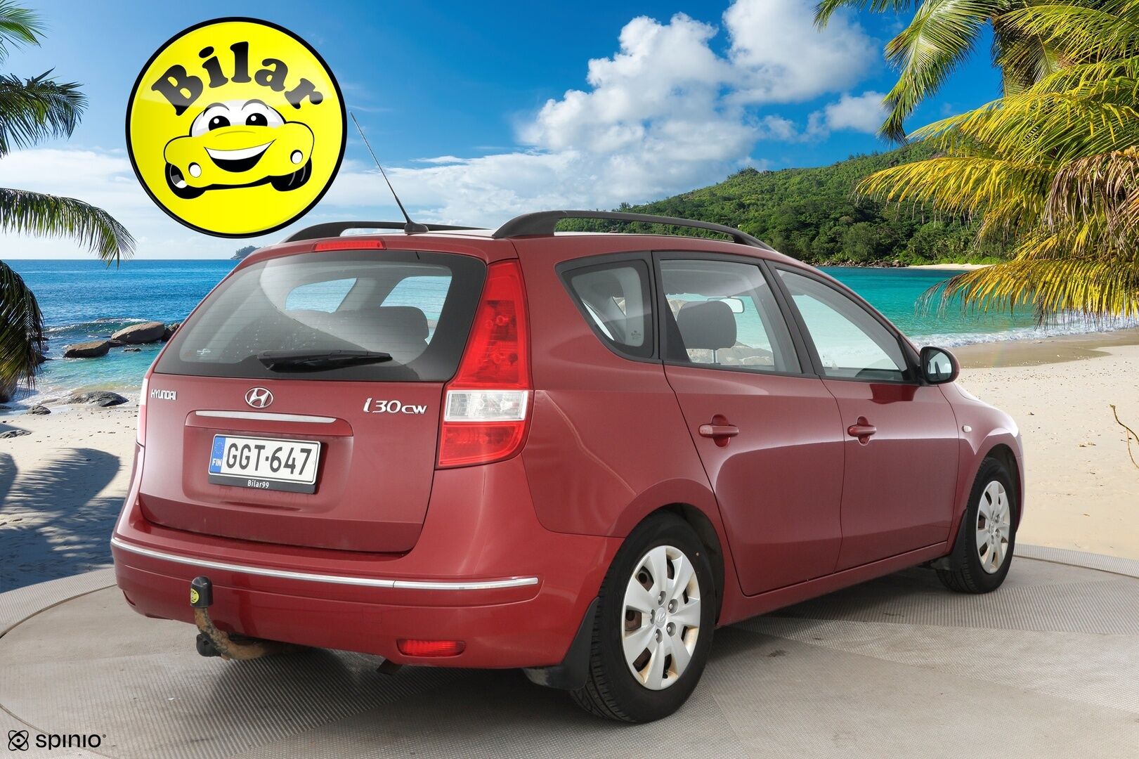 Hyundai i30 2008 1,6 Wagon Comfort - Kahdet Renkaat | 2x avain | Koukku | Radio |Tämä auto myydään YritysOutlet -valikoimasta vain yritykselle |