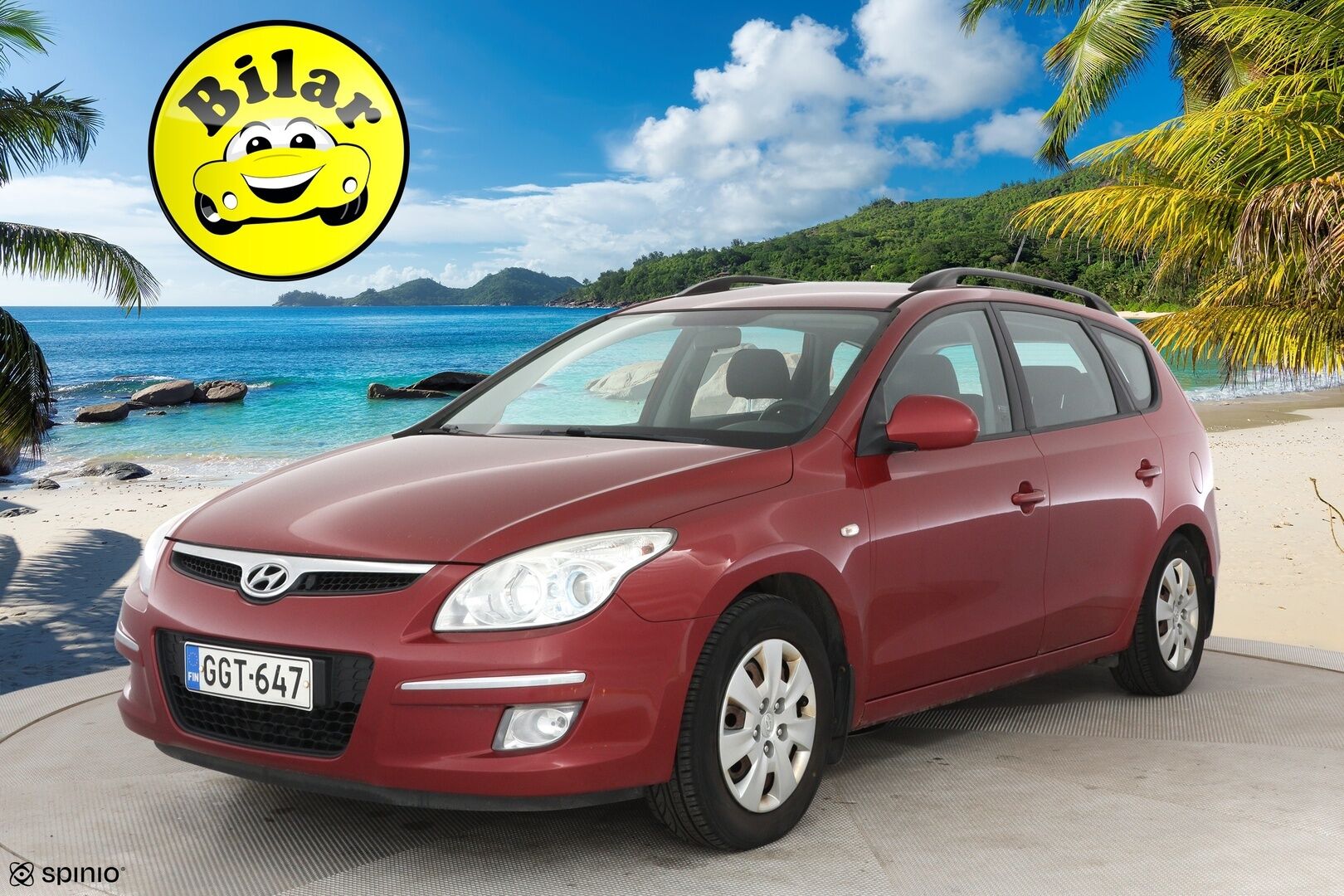 Hyundai i30 2008 1,6 Wagon Comfort - Kahdet Renkaat | 2x avain | Koukku | Radio |Tämä auto myydään YritysOutlet -valikoimasta vain yritykselle |