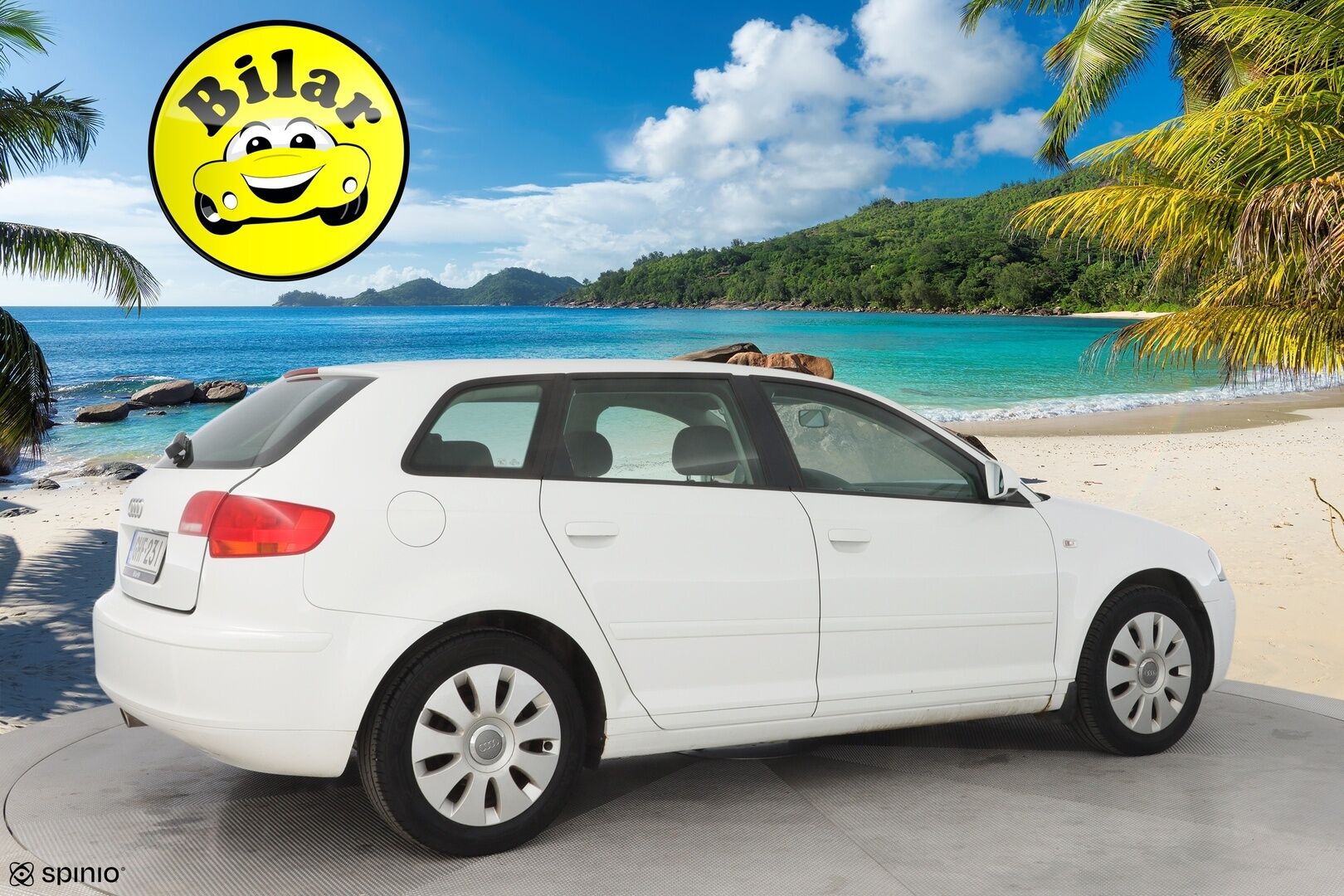 Audi A3 2006 4D Sportback 1.6 - Suomi-auto | Lohko+sisälämmitin | Ilmastointi | Audi Concert | Vakionopeudensäädin | Kahdet renkaat | Juuri huollettu | Juuri katsastettu