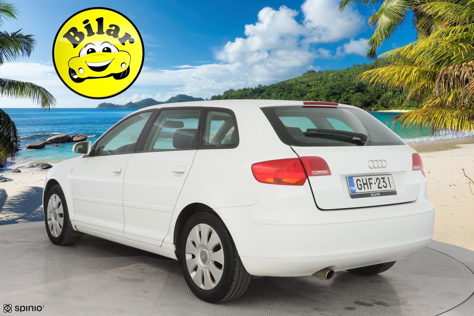 Audi A3 2006 4D Sportback 1.6 - Suomi-auto | Lohko+sisälämmitin | Ilmastointi | Audi Concert | Vakionopeudensäädin | Kahdet renkaat | Juuri huollettu | Juuri katsastettu