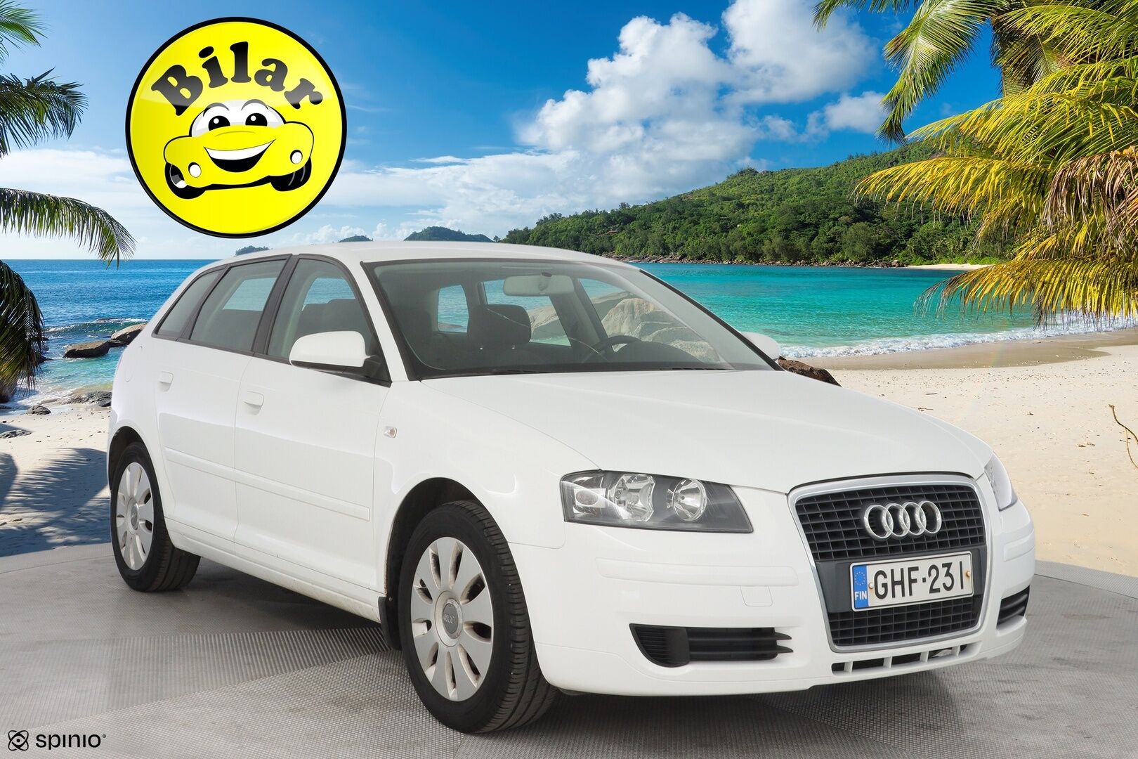 Audi A3 2006 4D Sportback 1.6 - Suomi-auto | Lohko+sisälämmitin | Ilmastointi | Audi Concert | Vakionopeudensäädin | Kahdet renkaat | Juuri huollettu | Juuri katsastettu