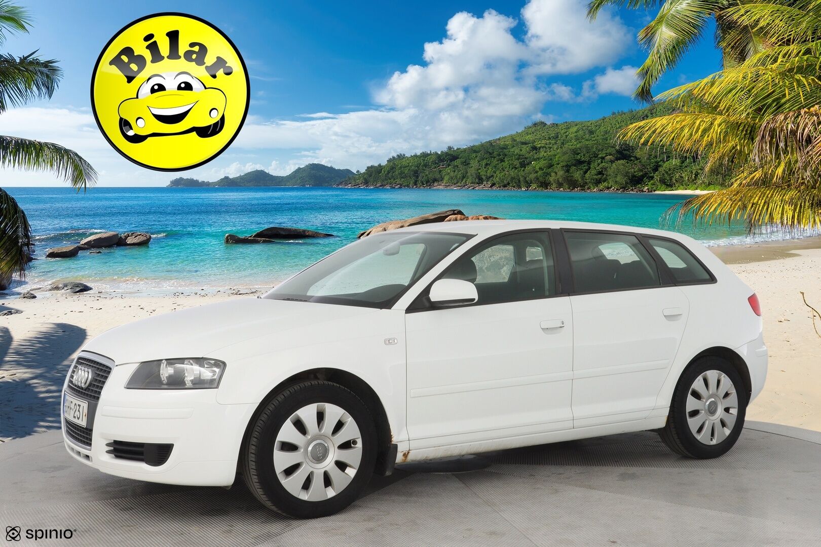 Audi A3 2006 4D Sportback 1.6 - Suomi-auto | Lohko+sisälämmitin | Ilmastointi | Audi Concert | Vakionopeudensäädin | Kahdet renkaat | Juuri huollettu | Juuri katsastettu