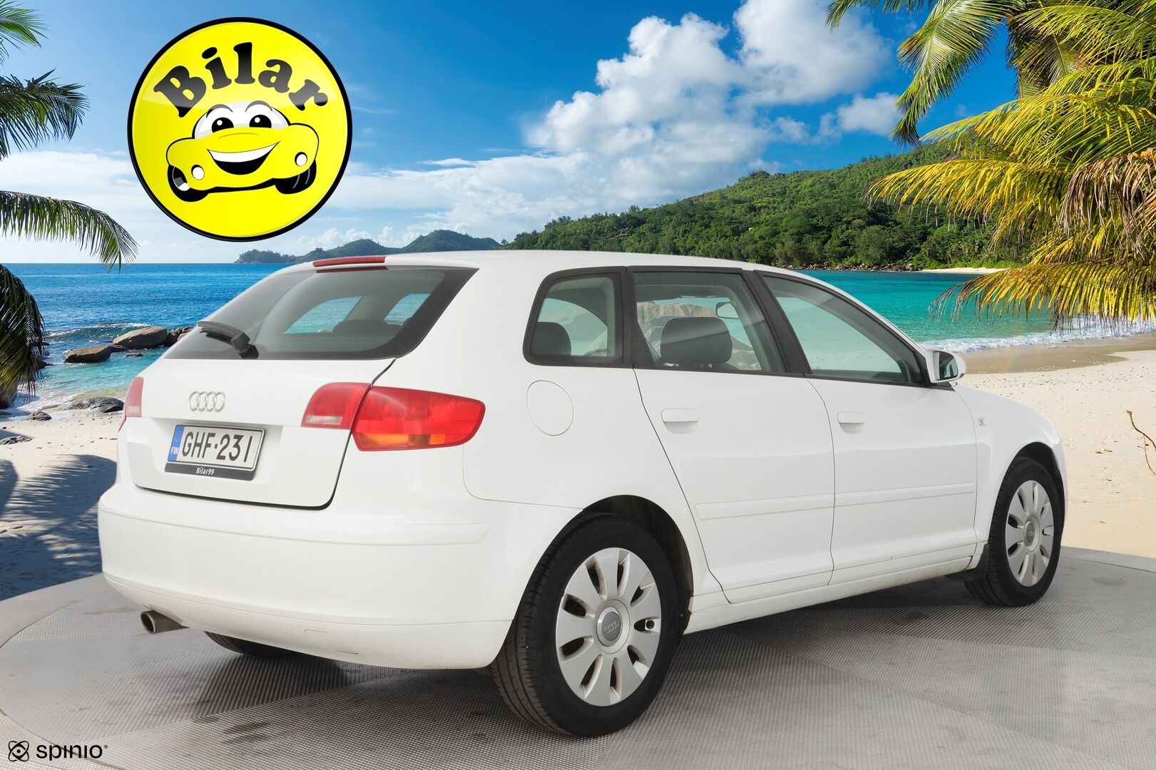 Audi A3 2006 4D Sportback 1.6 - Suomi-auto | Lohko+sisälämmitin | Ilmastointi | Audi Concert | Vakionopeudensäädin | Kahdet renkaat | Juuri huollettu | Juuri katsastettu