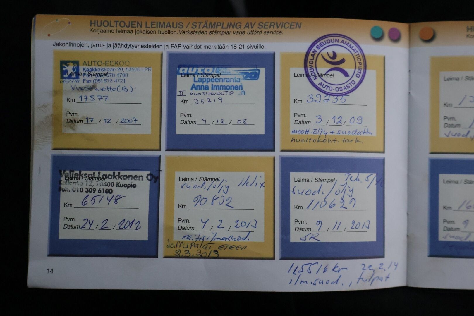 Peugeot 307 2007 5D 307 WAGON 1.6I YritysOutlet - Myydään vain yrityksille - * Kahdet hyvät renkaat / Leimaa vuoden loppuun / Huoltokirja / Hyvä ajettava! *