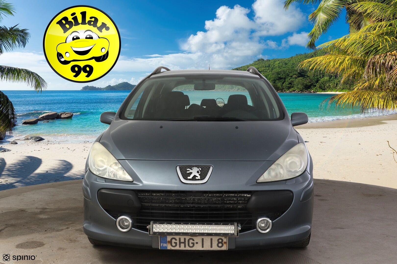 Peugeot 307 2007 5D 307 WAGON 1.6I YritysOutlet - Myydään vain yrityksille - * Kahdet hyvät renkaat / Leimaa vuoden loppuun / Huoltokirja / Hyvä ajettava! *