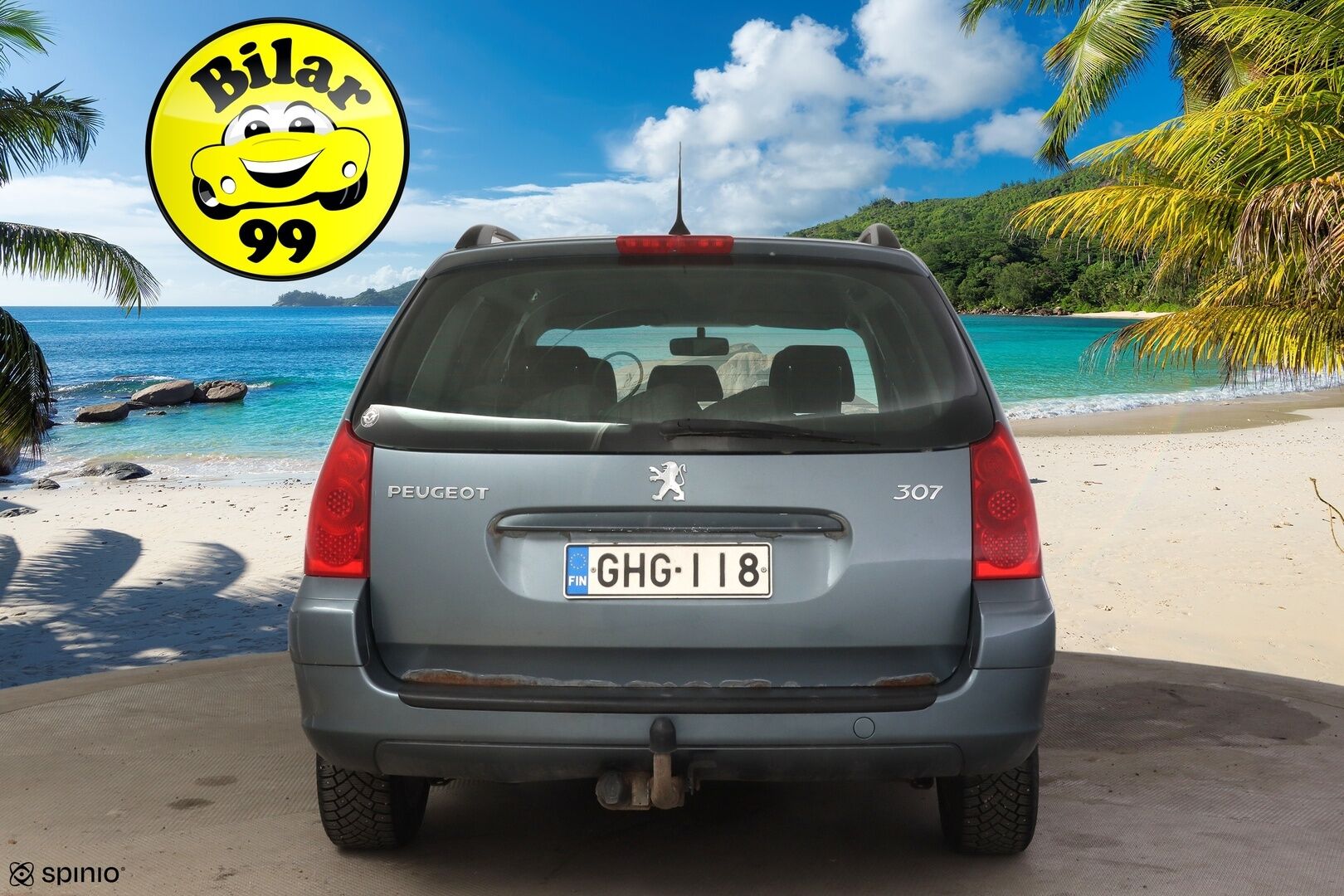 Peugeot 307 2007 5D 307 WAGON 1.6I YritysOutlet - Myydään vain yrityksille - * Kahdet hyvät renkaat / Leimaa vuoden loppuun / Huoltokirja / Hyvä ajettava! *