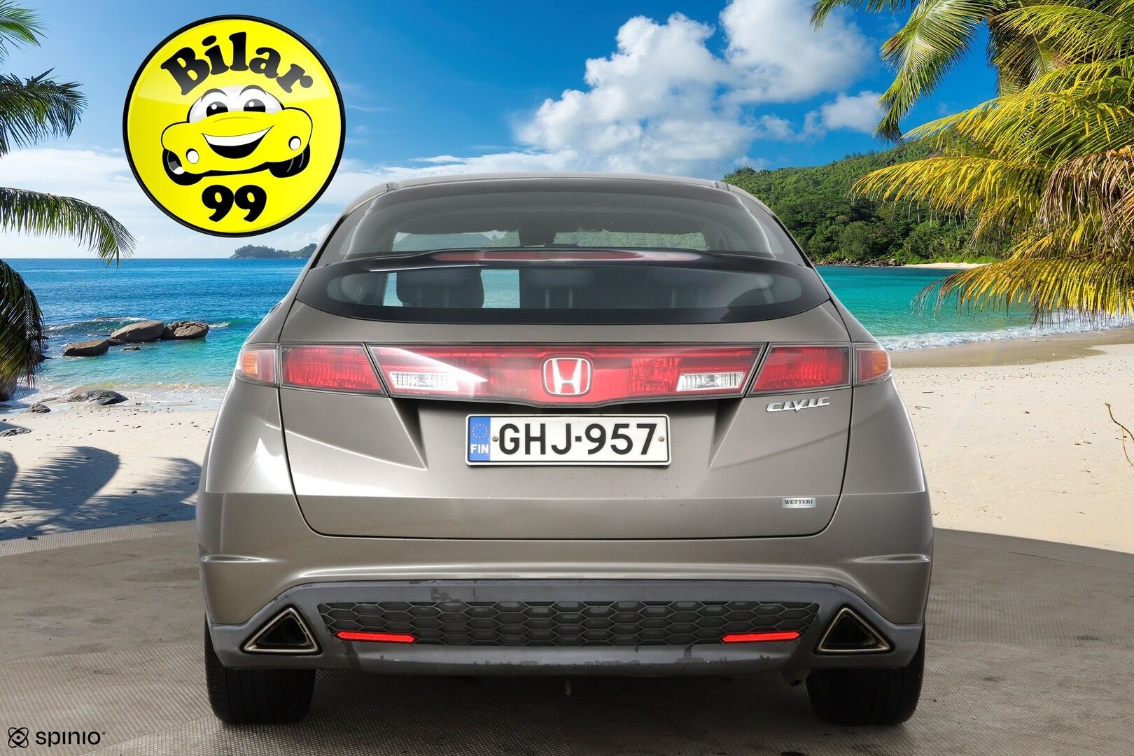 Honda Civic 2008 5D 1,8i Sport - Myydään Huutokaupat.com: issa