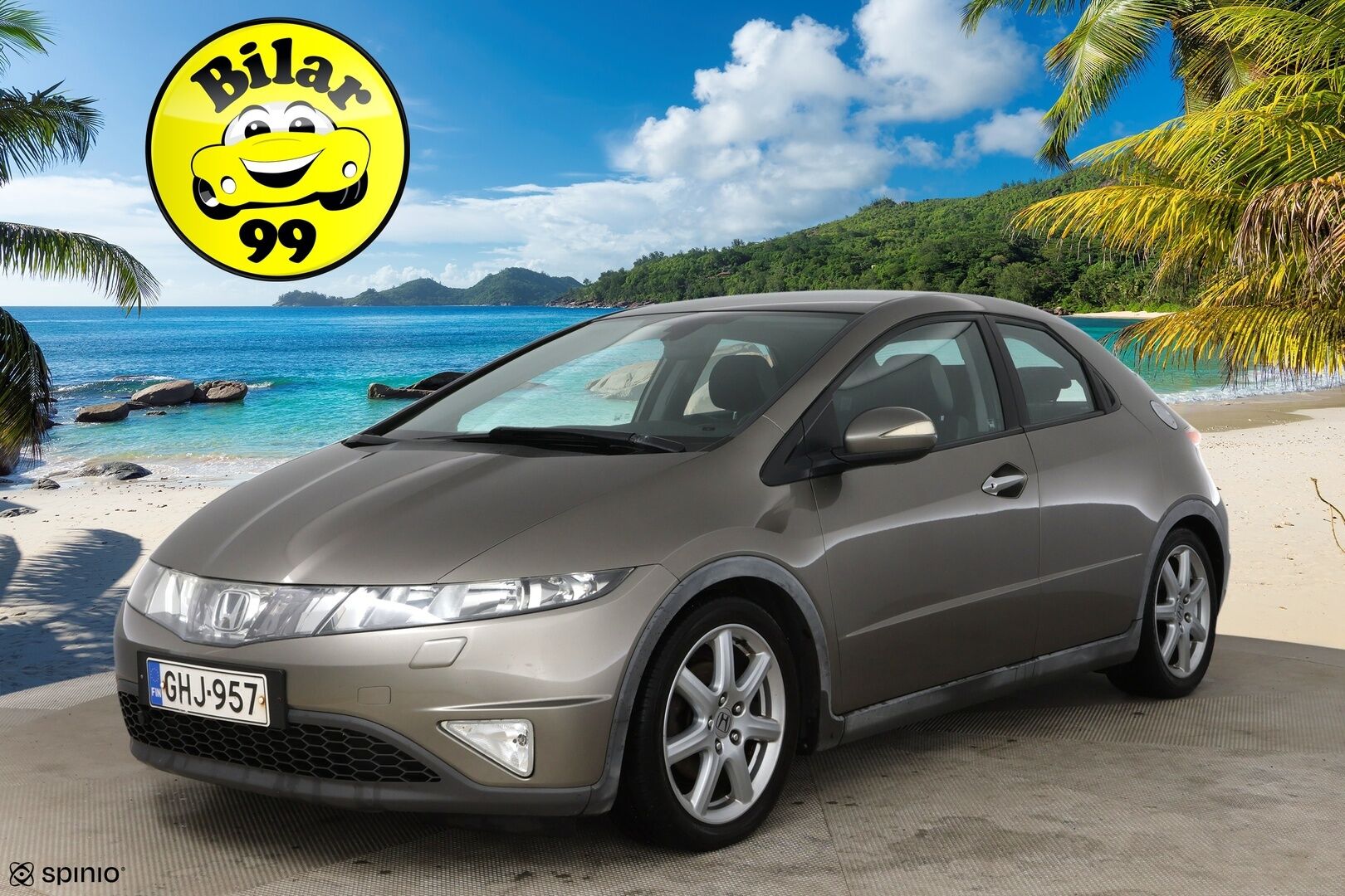 Honda Civic 2008 5D 1,8i Sport - Myydään Huutokaupat.com: issa