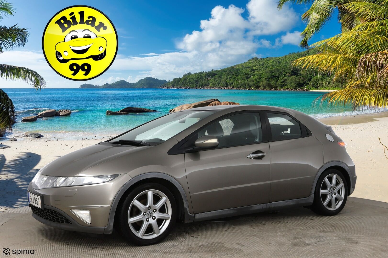 Honda Civic 2008 5D 1,8i Sport - Myydään Huutokaupat.com: issa