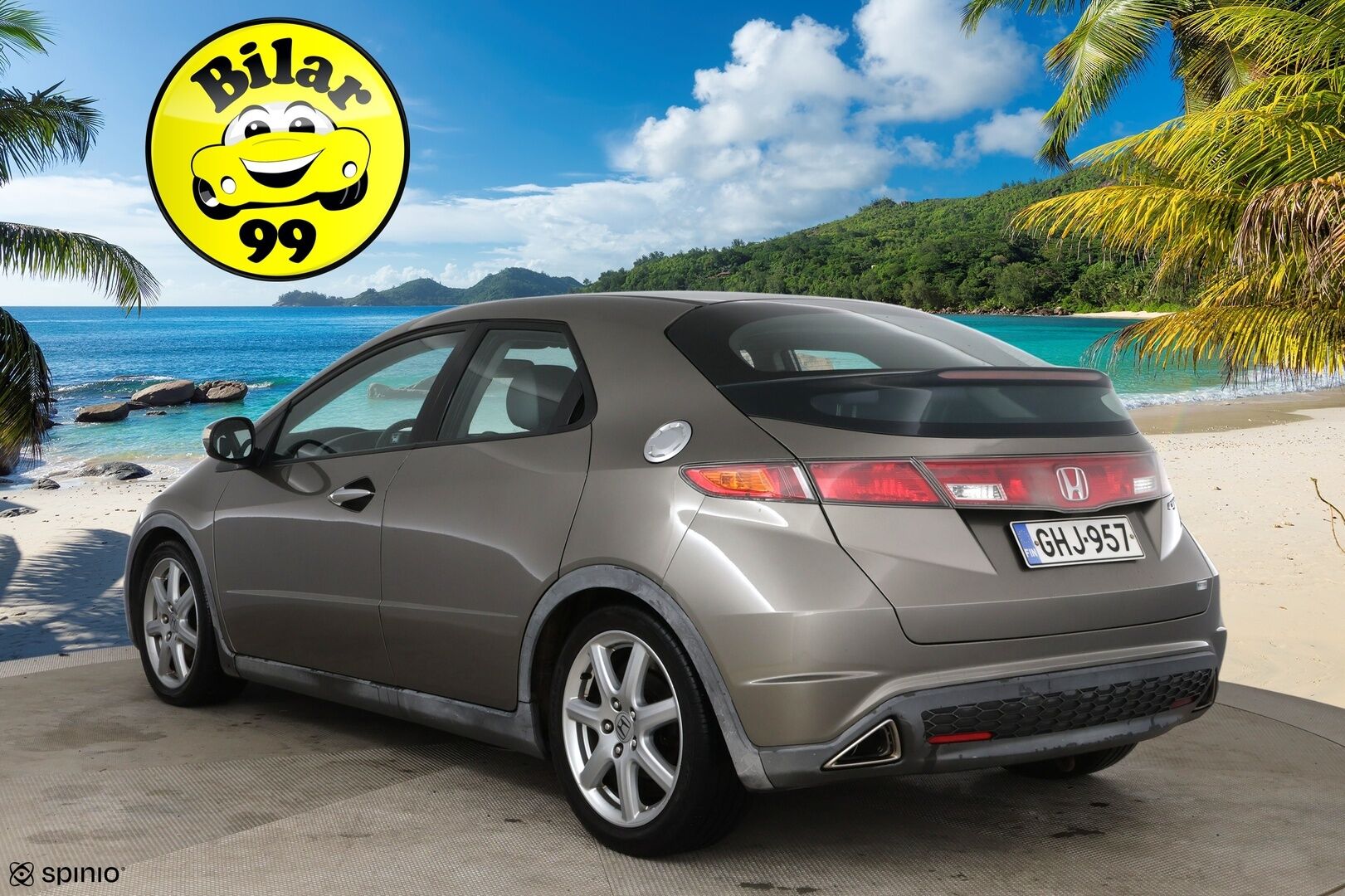 Honda Civic 2008 5D 1,8i Sport - Myydään Huutokaupat.com: issa