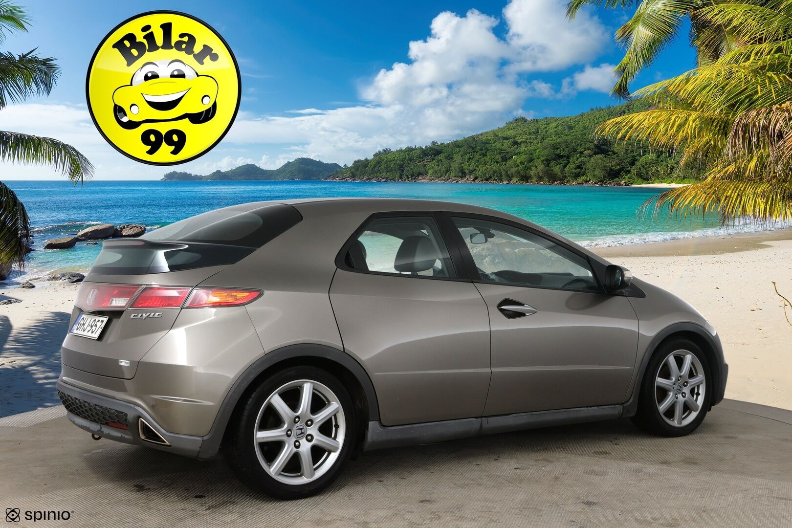 Honda Civic 2008 5D 1,8i Sport - Myydään Huutokaupat.com: issa