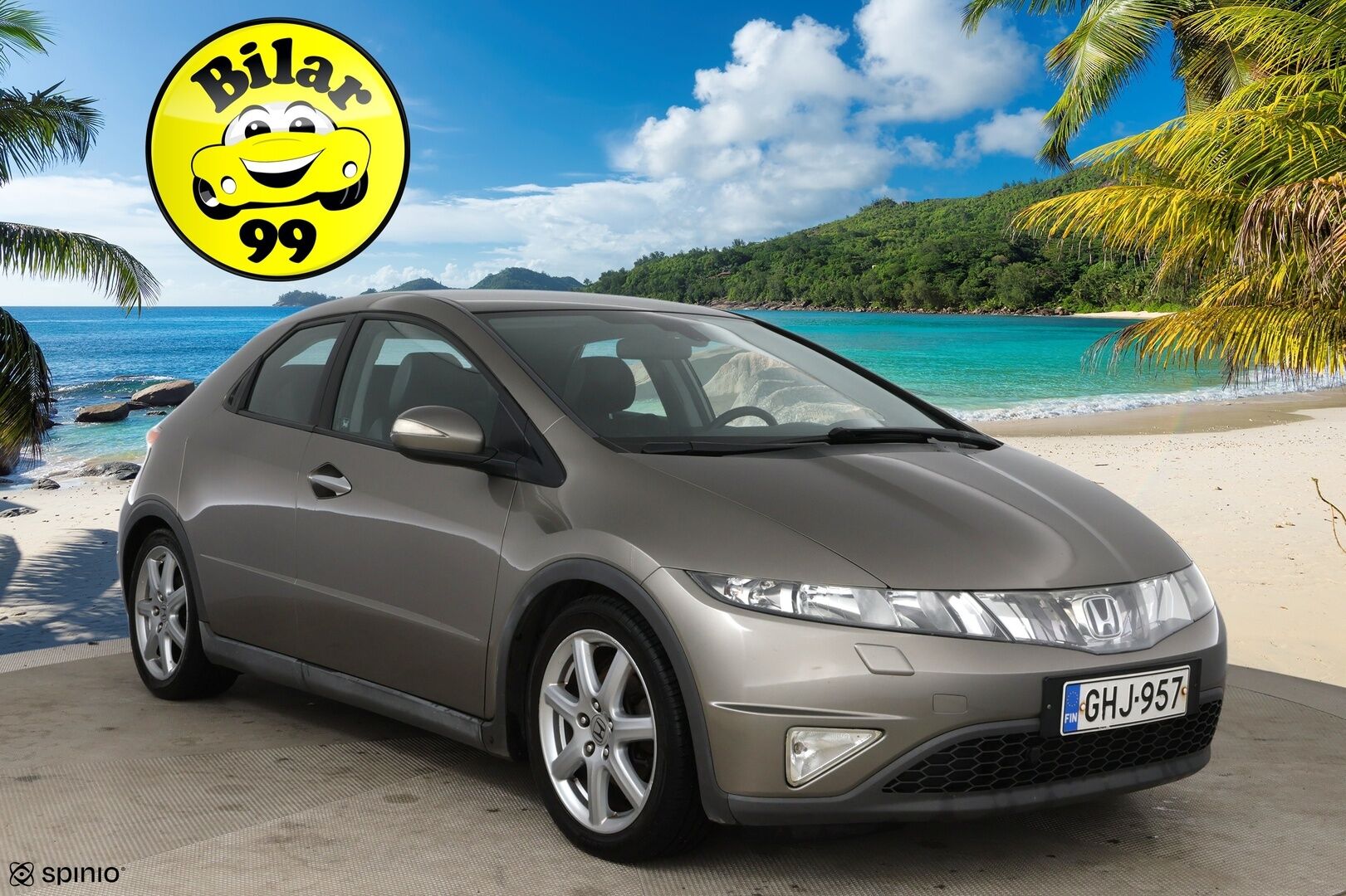 Honda Civic 2008 5D 1,8i Sport - Myydään Huutokaupat.com: issa