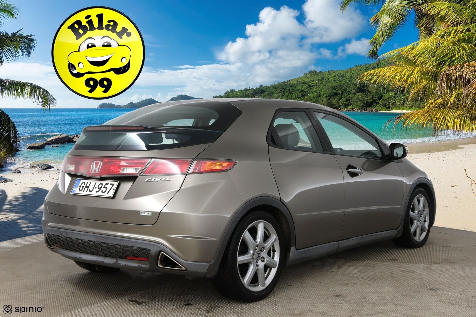 Honda Civic 2008 5D 1,8i Sport - Myydään Huutokaupat.com: issa