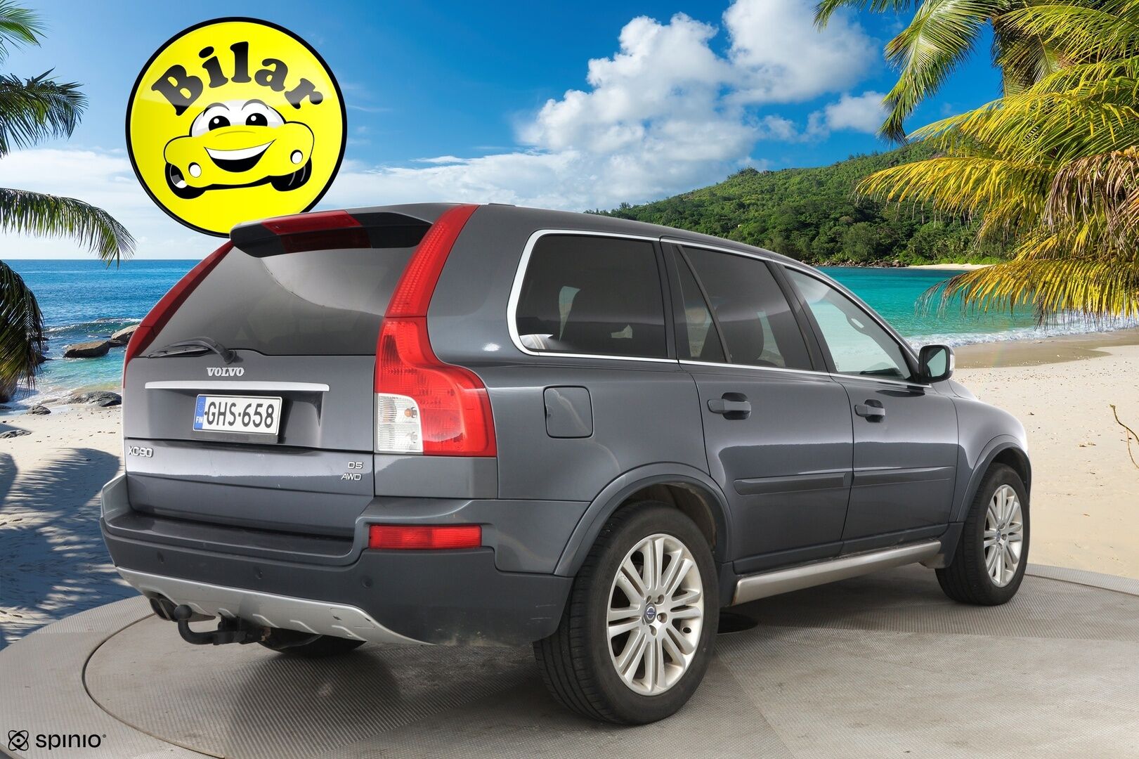 Volvo XC90 2007 5D XC90 MPV 2.4 D5 AUT EXECUTIVE SPORT-7 - YritysOutlet - Myydään vain yrityksille - Nahat | Muistipenkki | Koukku | Istuimet 7:lle | Kattoluukku | 