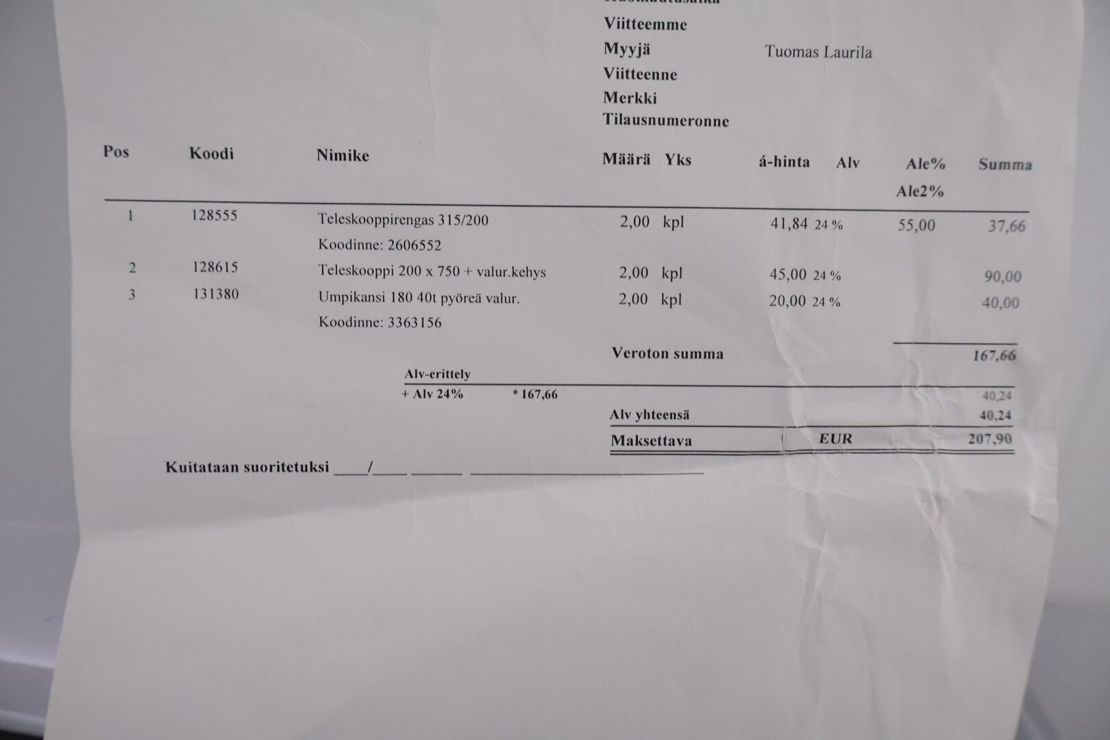 BMW 318 2007 E90 Sedan * YritysOutlet - Myydään vain yrityksille * - ** Vakkari / Lohko / Kahdet renkaat **