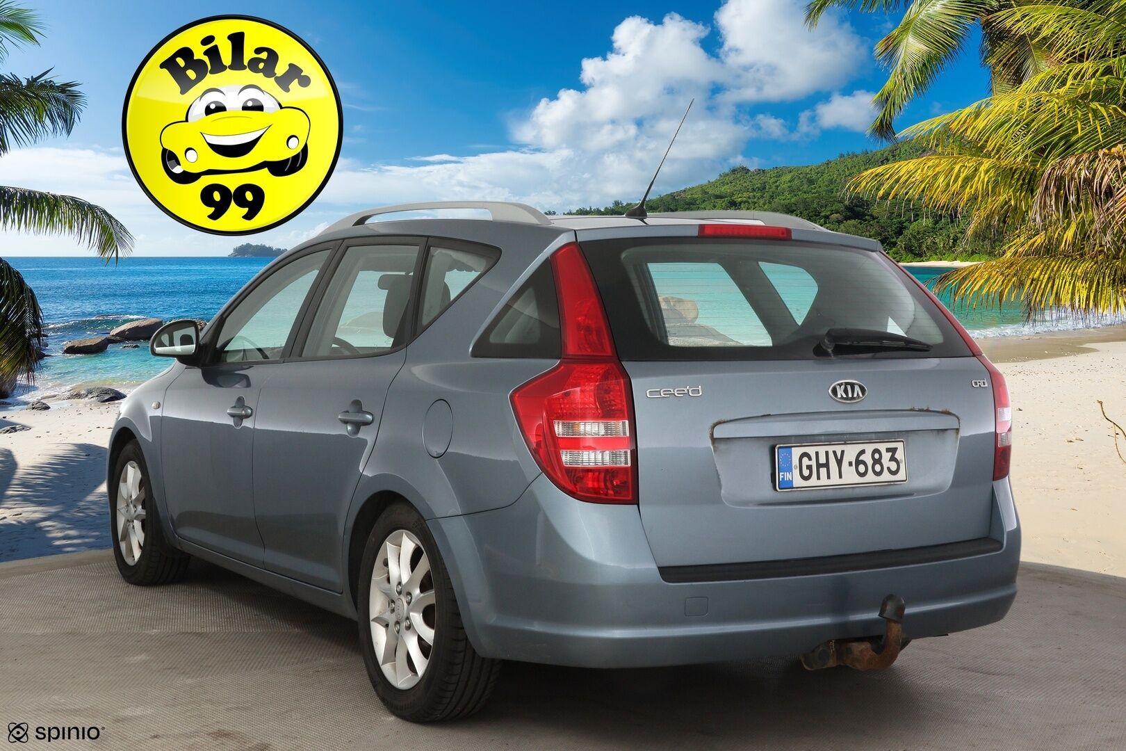 Kia CEED 2009 2,0 CRDi EX SW * Myydään huutokaupat.com-sivustolla / Suomiauto / 2x renkaat / Vetokoukku * - * Pienellä laitolla asiallinen peli! / Kaksilla renkailla ja vetokoukulla! *