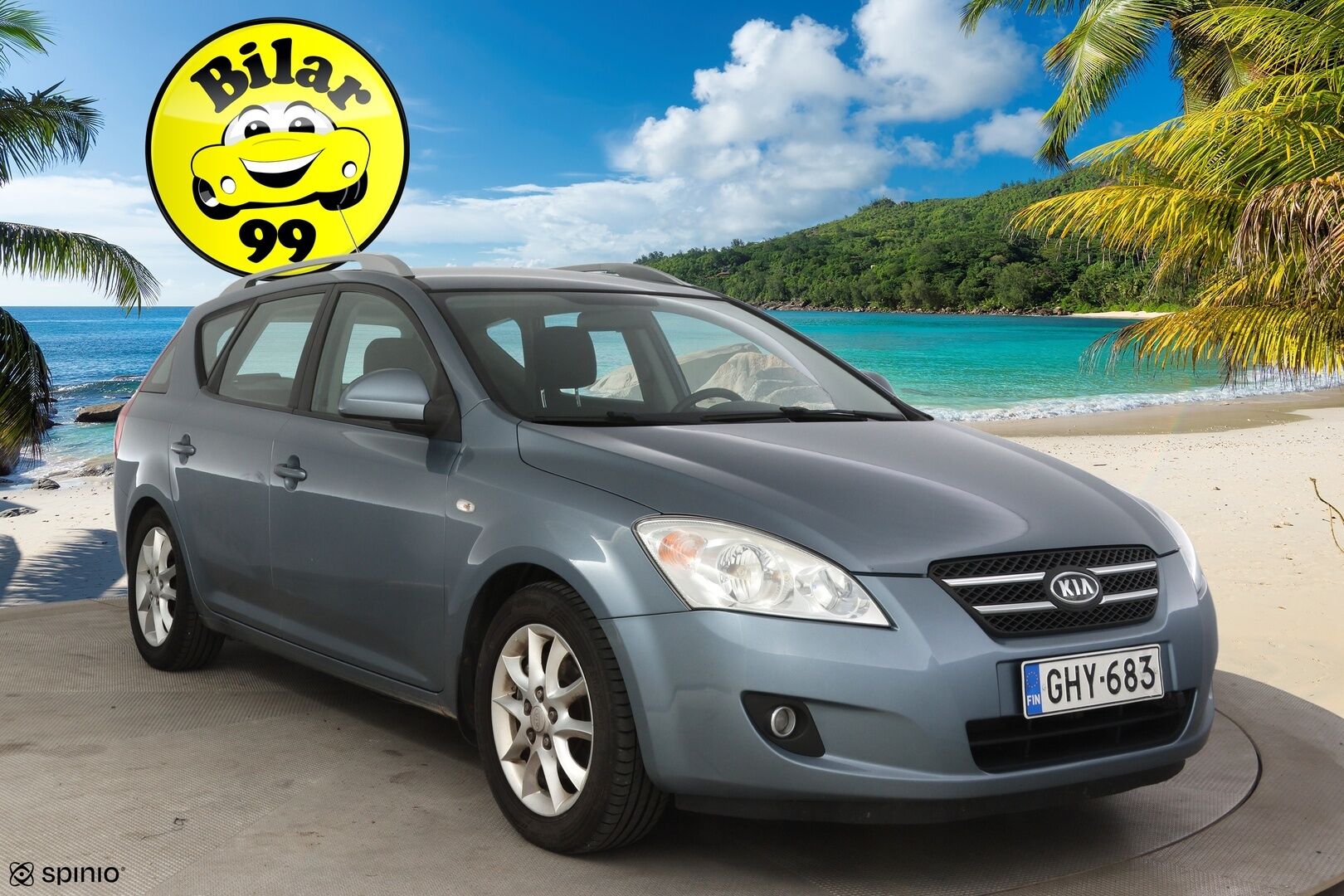 Kia CEED 2009 2,0 CRDi EX SW * Myydään huutokaupat.com-sivustolla / Suomiauto / 2x renkaat / Vetokoukku * - * Pienellä laitolla asiallinen peli! / Kaksilla renkailla ja vetokoukulla! *