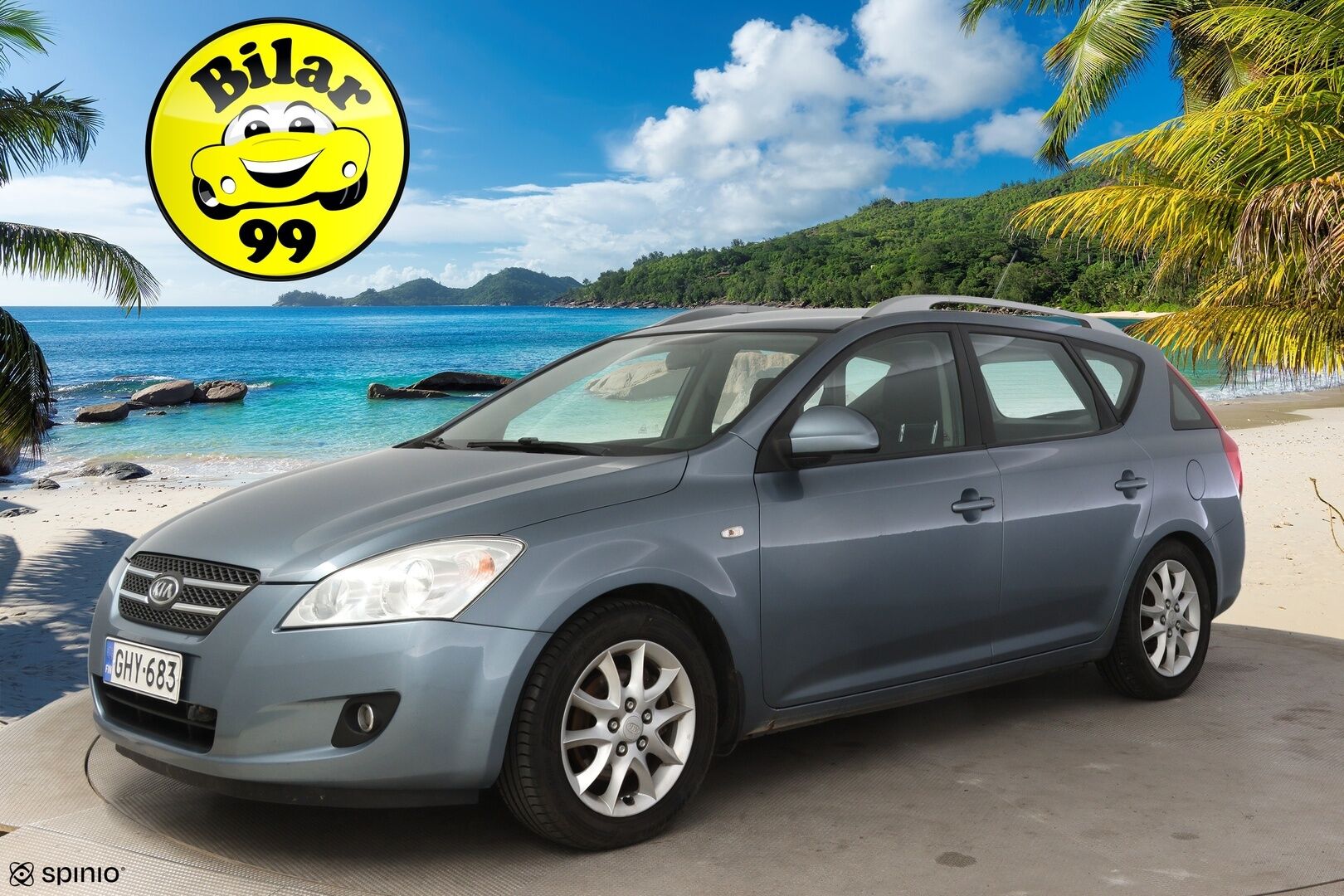 Kia CEED 2009 2,0 CRDi EX SW * Myydään huutokaupat.com-sivustolla / Suomiauto / 2x renkaat / Vetokoukku * - * Pienellä laitolla asiallinen peli! / Kaksilla renkailla ja vetokoukulla! *