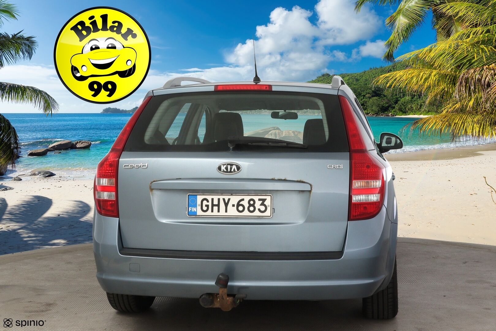 Kia CEED 2009 2,0 CRDi EX SW * Myydään huutokaupat.com-sivustolla / Suomiauto / 2x renkaat / Vetokoukku * - * Pienellä laitolla asiallinen peli! / Kaksilla renkailla ja vetokoukulla! *