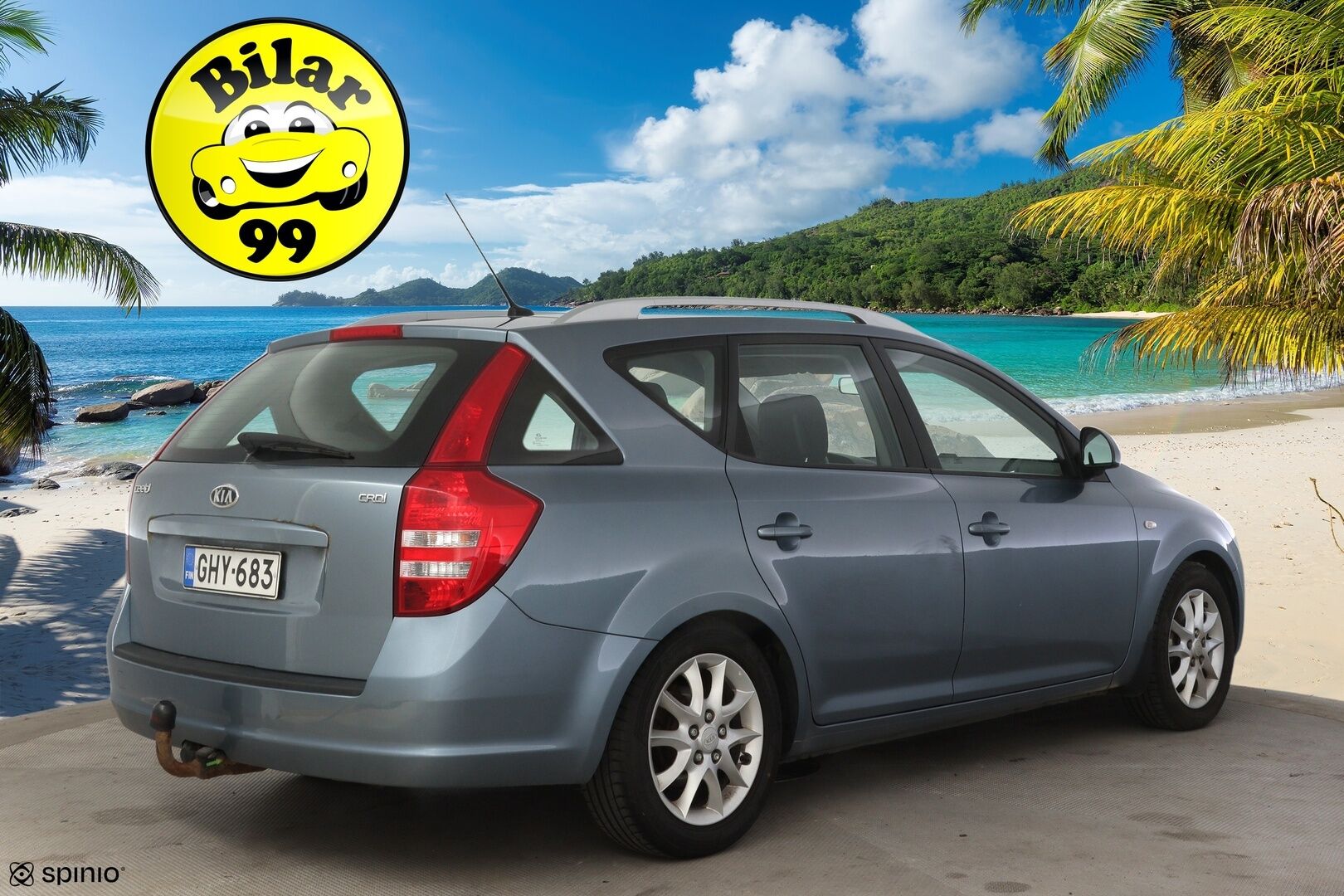 Kia CEED 2009 2,0 CRDi EX SW * Myydään huutokaupat.com-sivustolla / Suomiauto / 2x renkaat / Vetokoukku * - * Pienellä laitolla asiallinen peli! / Kaksilla renkailla ja vetokoukulla! *