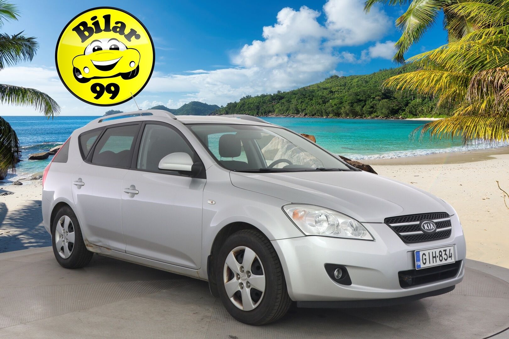 Kia cee'd 2009 1,6 EX SW - Jakoketju vaihdettu / 2x Hyvät nokian renkaat / Huoltokirja / Huutokaupat.com! 