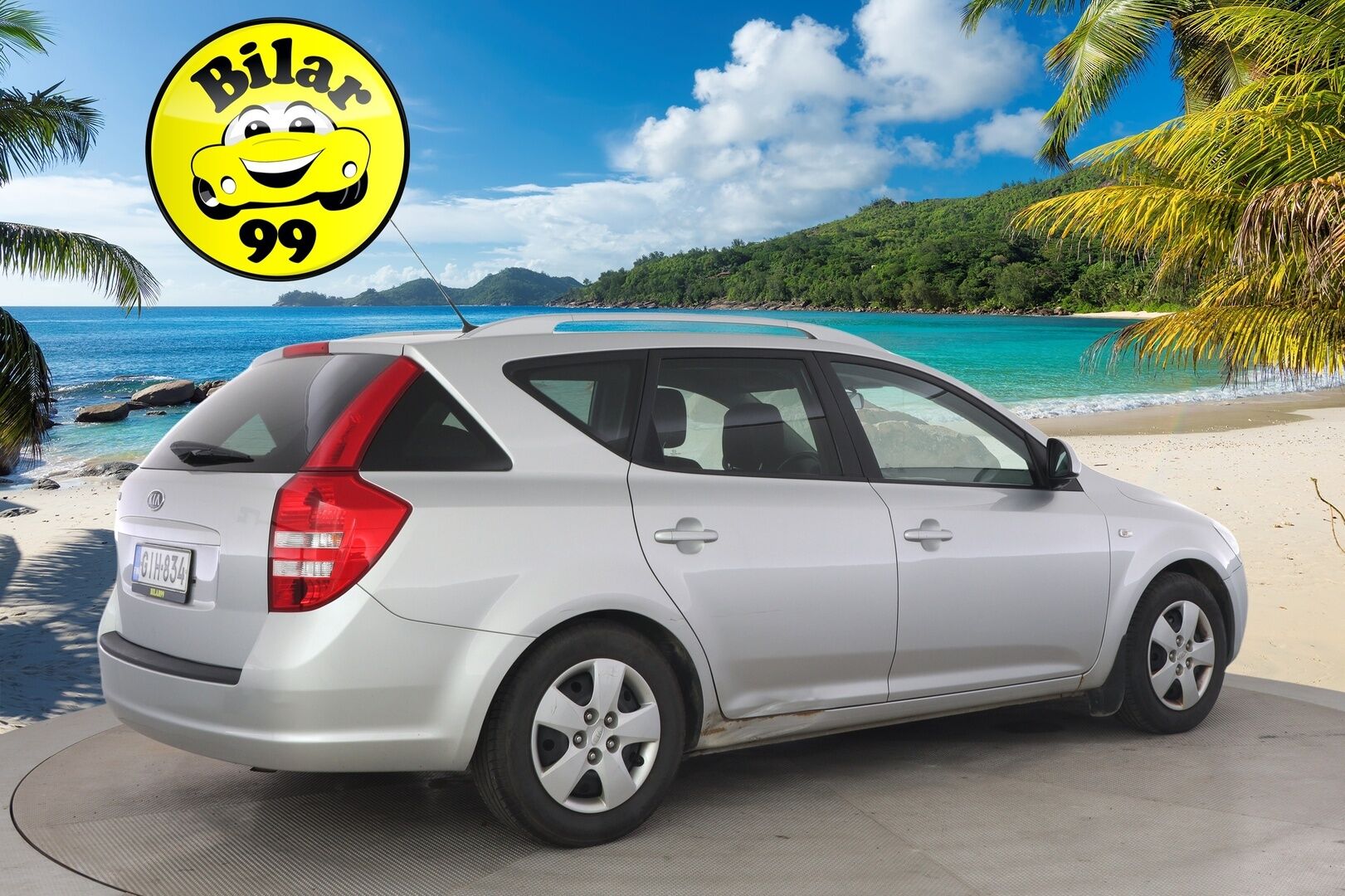 Kia cee'd 2009 1,6 EX SW - Jakoketju vaihdettu / 2x Hyvät nokian renkaat / Huoltokirja / Huutokaupat.com! 