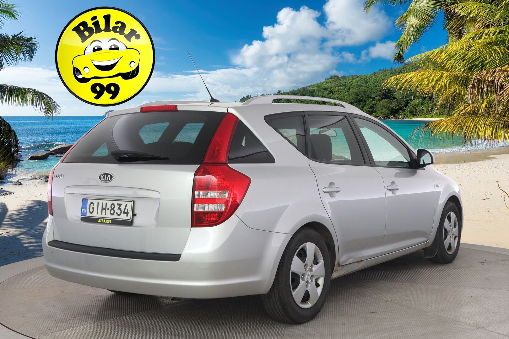 Kia cee'd 2009 1,6 EX SW - Jakoketju vaihdettu / 2x Hyvät nokian renkaat / Huoltokirja / Huutokaupat.com! 