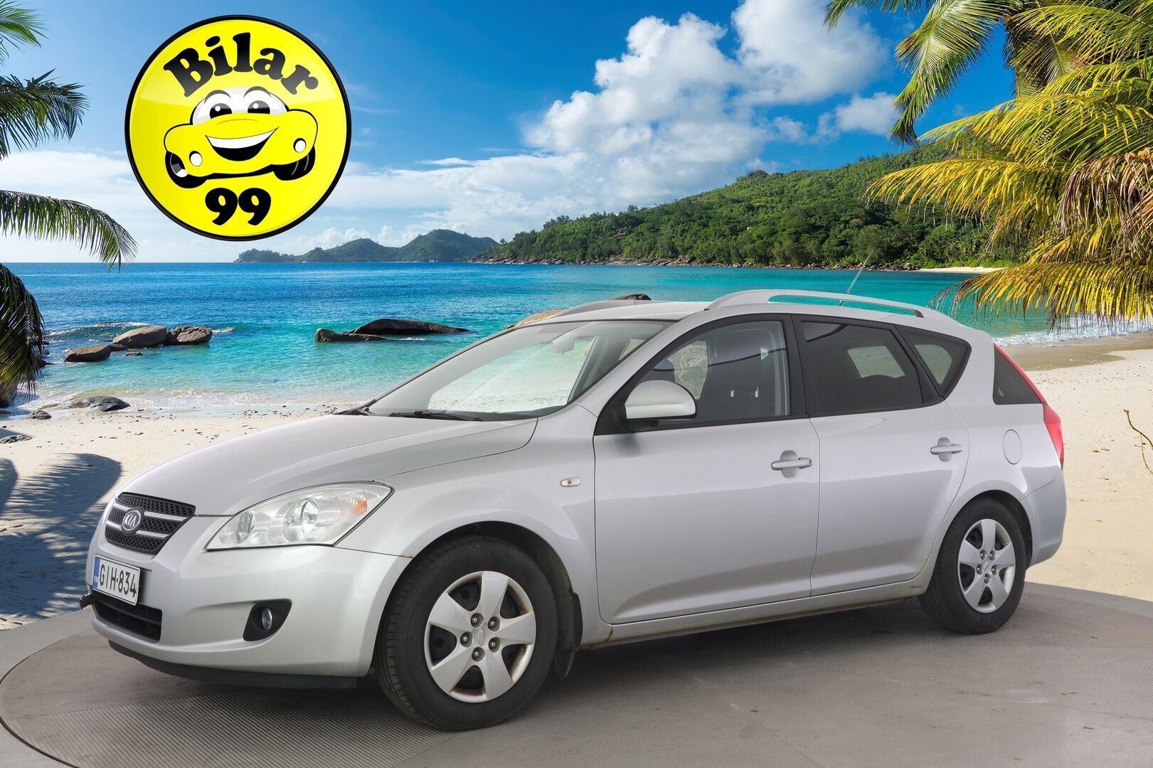 Kia cee'd 2009 1,6 EX SW - Jakoketju vaihdettu / 2x Hyvät nokian renkaat / Huoltokirja / Huutokaupat.com! 