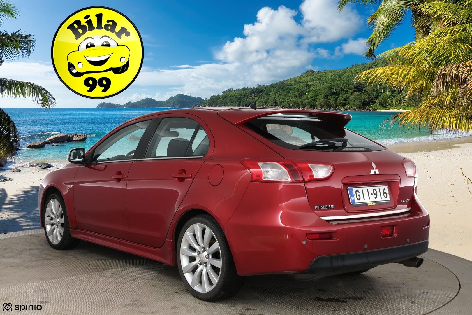 Mitsubishi Lancer 2009 Sportback 1,8 Intense Suomi-auto / Huoltokirja / Lohkolämmitin / Rockford-audio -YritysOutlet - Myydään vain yrityksille - 2x Renkaat / Ilmastointi