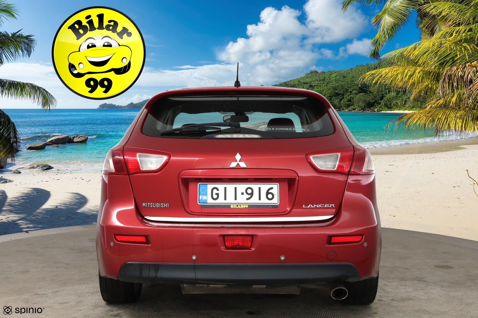 Mitsubishi Lancer 2009 Sportback 1,8 Intense Suomi-auto / Huoltokirja / Lohkolämmitin / Rockford-audio -YritysOutlet - Myydään vain yrityksille - 2x Renkaat / Ilmastointi