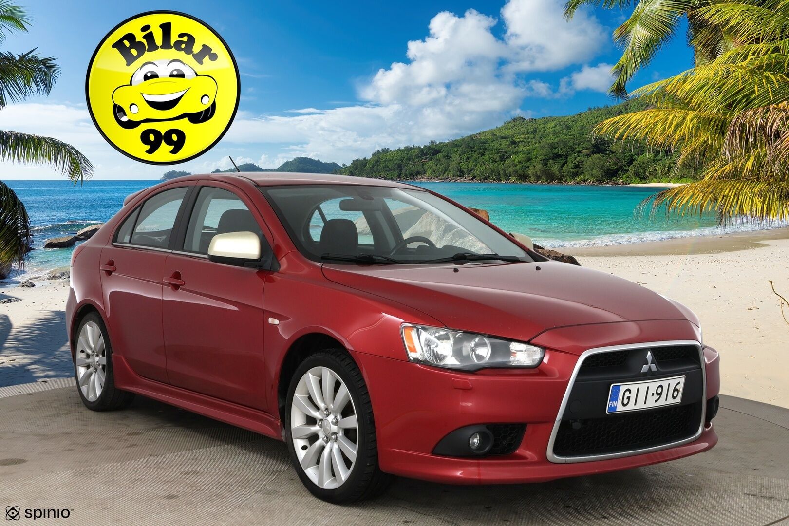 Mitsubishi Lancer 2009 Sportback 1,8 Intense Suomi-auto / Huoltokirja / Lohkolämmitin / Rockford-audio -YritysOutlet - Myydään vain yrityksille - 2x Renkaat / Ilmastointi