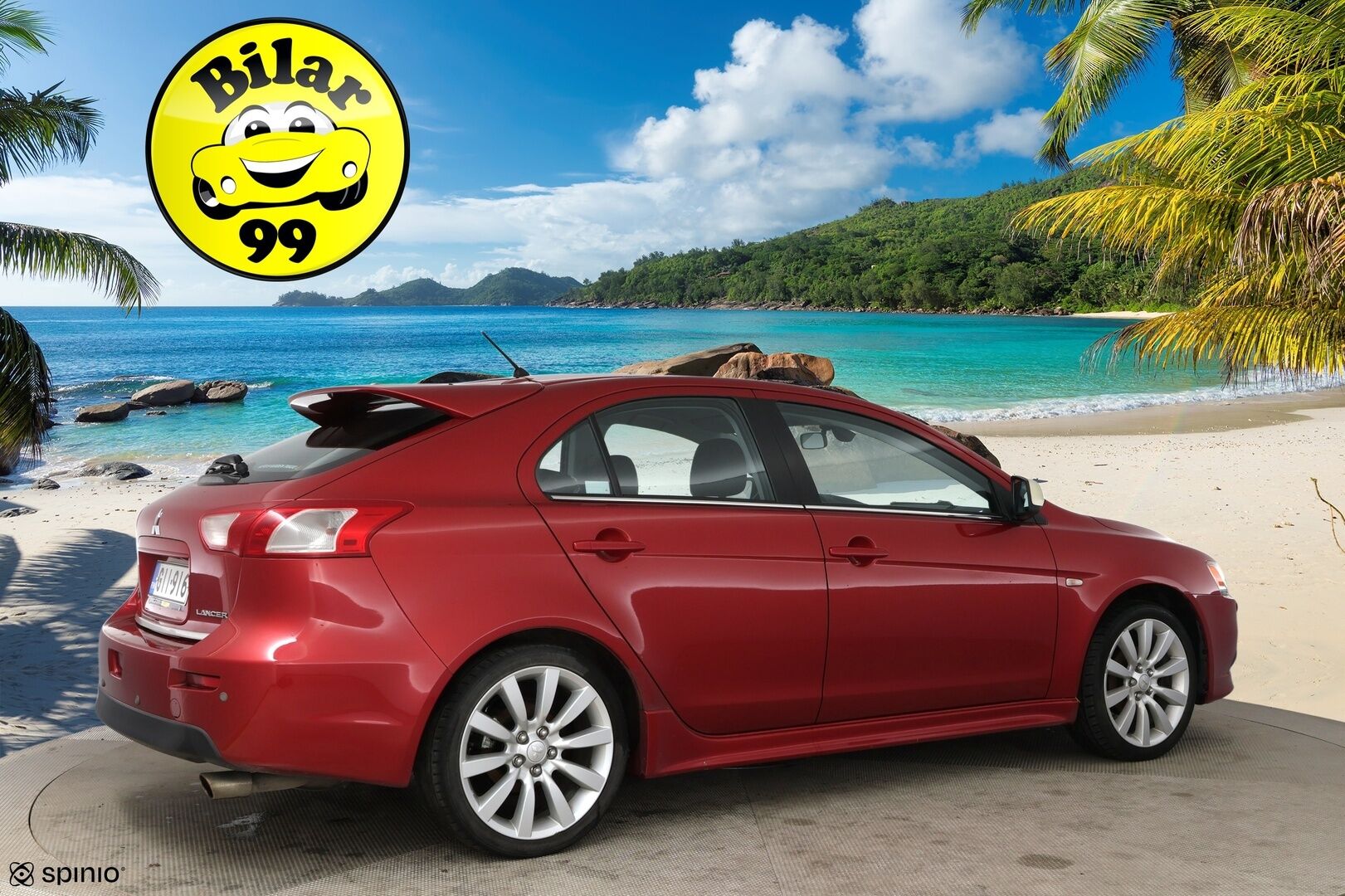 Mitsubishi Lancer 2009 Sportback 1,8 Intense Suomi-auto / Huoltokirja / Lohkolämmitin / Rockford-audio -YritysOutlet - Myydään vain yrityksille - 2x Renkaat / Ilmastointi