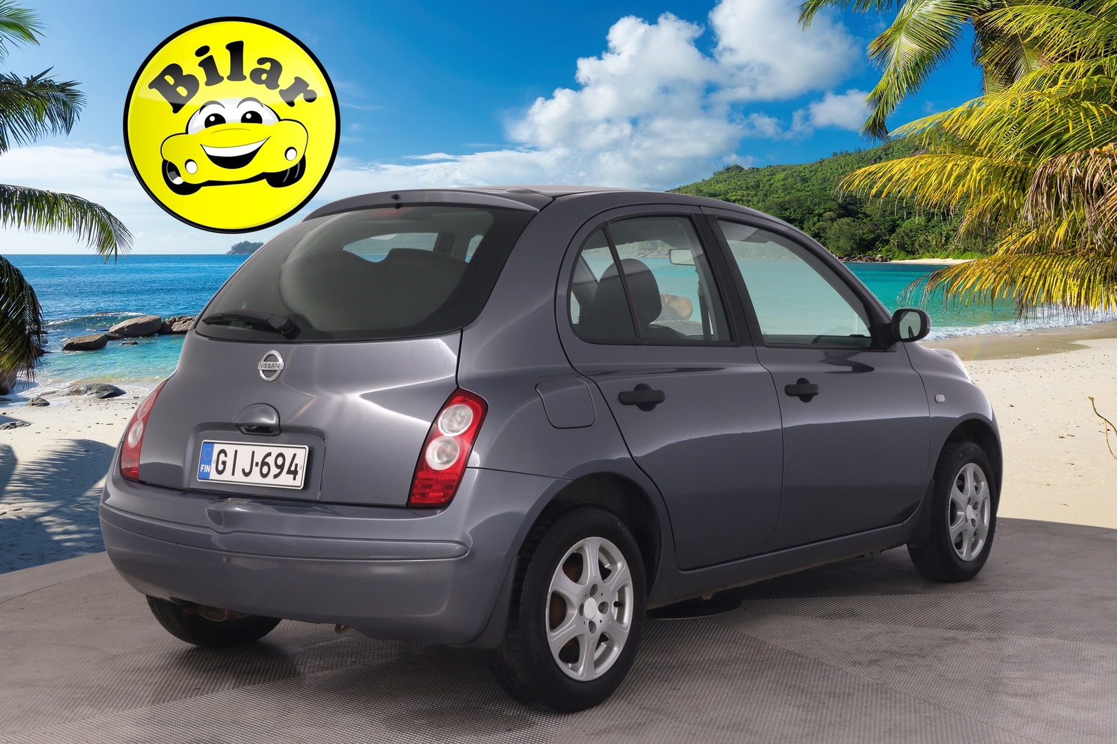 Nissan Micra 2009 1,2 59 Visia 4AT 5-ov. - 2x Renkaat&Vanteet | Radio/Aux | Siisti & Vähän ajettu!