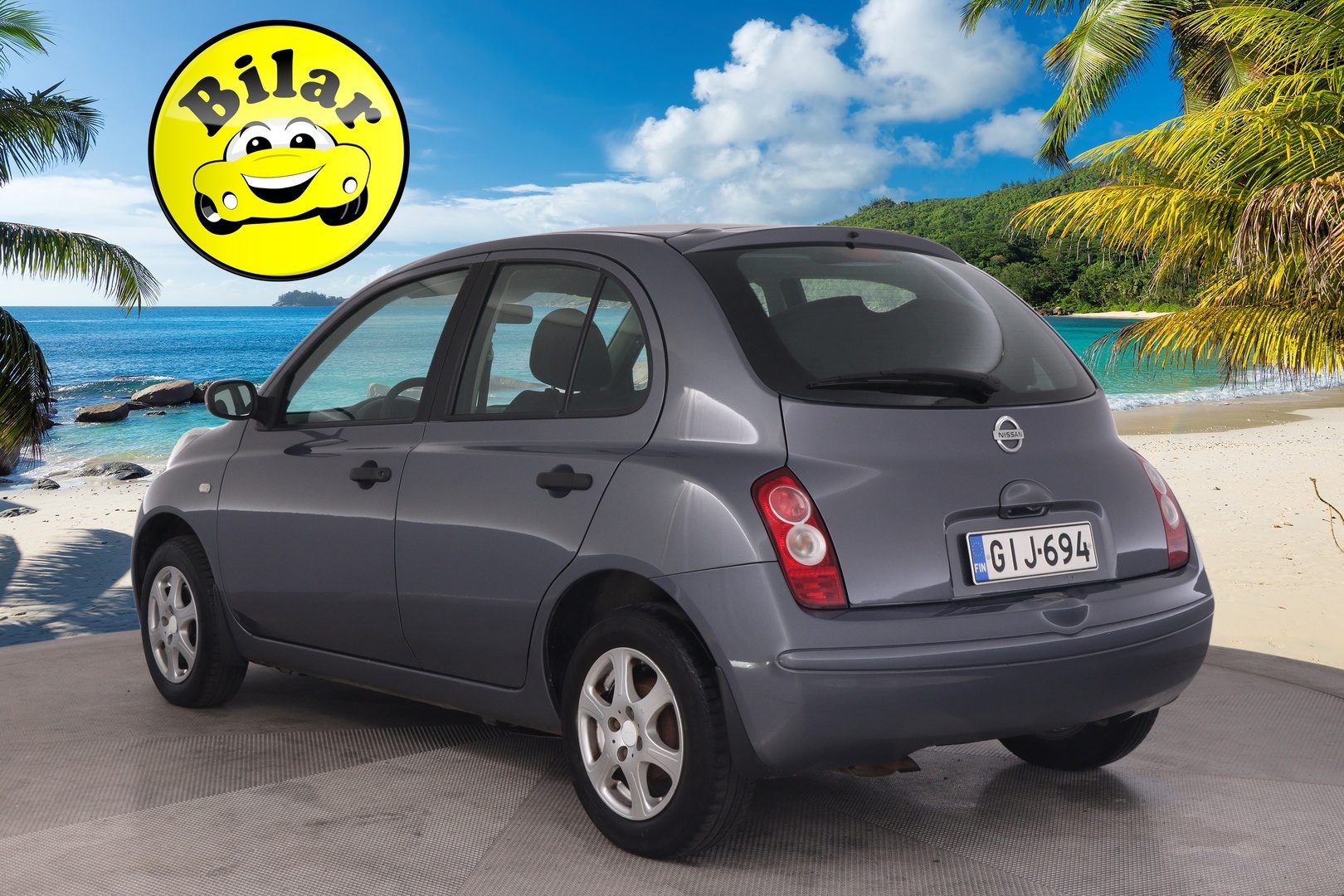 Nissan Micra 2009 1,2 59 Visia 4AT 5-ov. - 2x Renkaat&Vanteet | Radio/Aux | Siisti & Vähän ajettu!