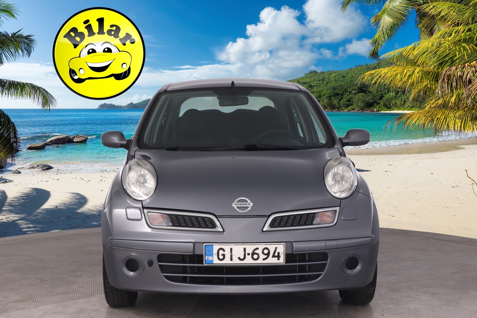 Nissan Micra 2009 1,2 59 Visia 4AT 5-ov. - 2x Renkaat&Vanteet | Radio/Aux | Siisti & Vähän ajettu!