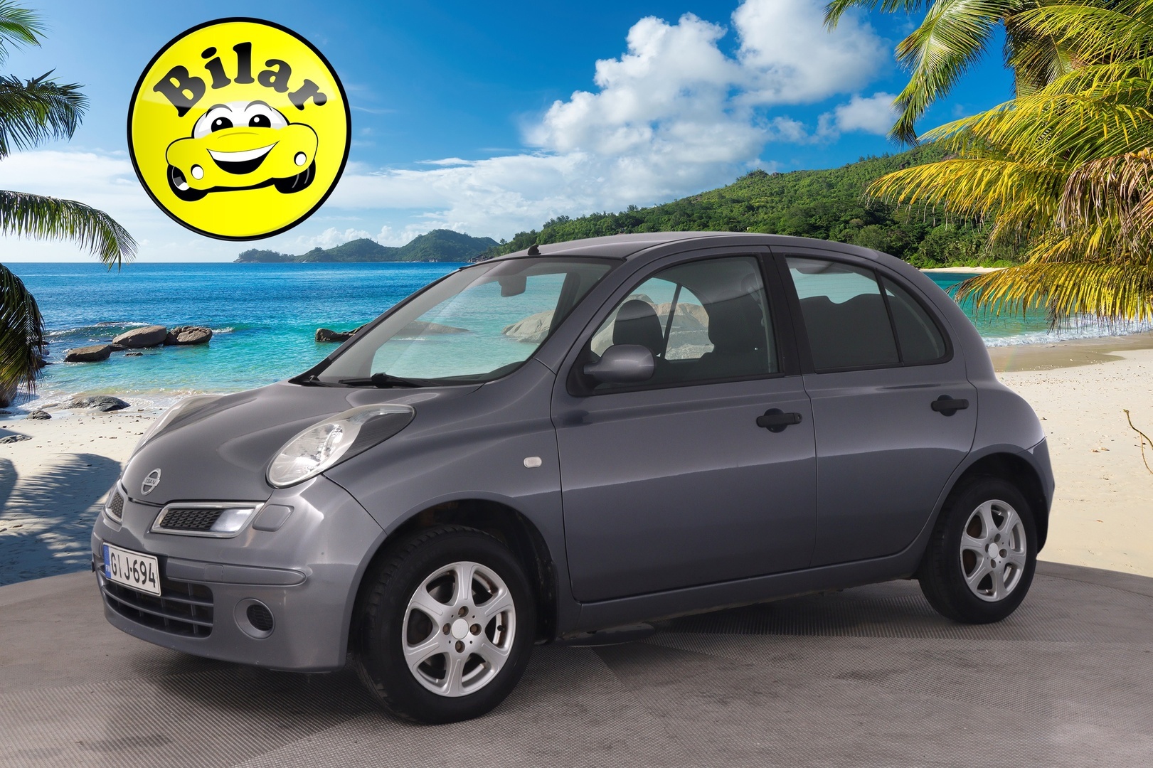 Nissan Micra 2009 1,2 59 Visia 4AT 5-ov. - 2x Renkaat&Vanteet | Radio/Aux | Siisti & Vähän ajettu!