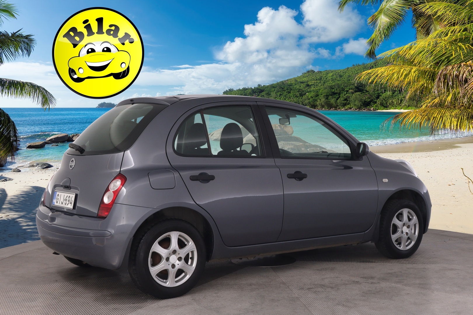 Nissan Micra 2009 1,2 59 Visia 4AT 5-ov. - 2x Renkaat&Vanteet | Radio/Aux | Siisti & Vähän ajettu!